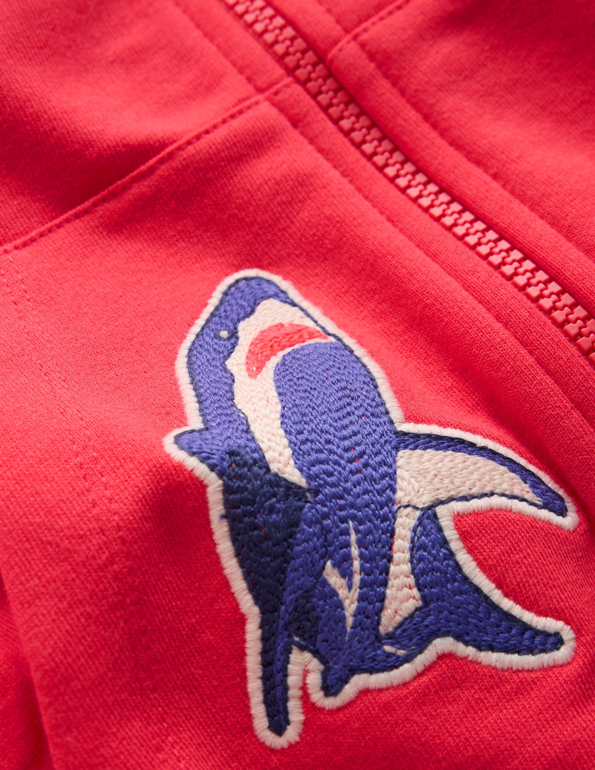 Badge Superstitch Hoodie-Jam Red Holiday - Image 3
