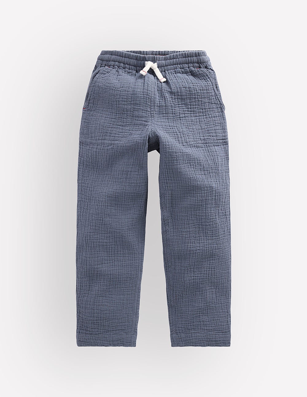 Double Cloth Summer Pants-North Sea Blue