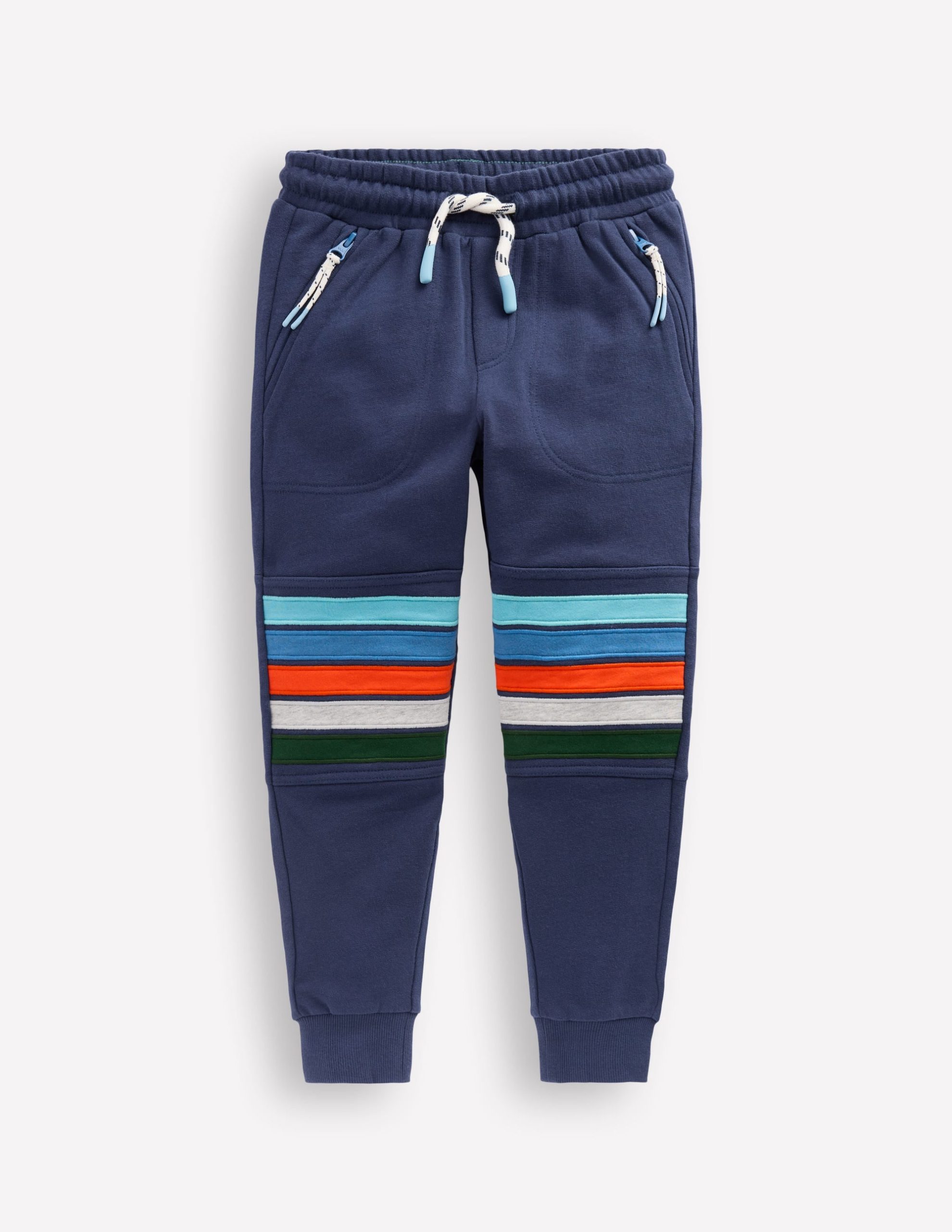 Warrior Knee Joggers-Starboard Blue Stripe Knee - Image 4