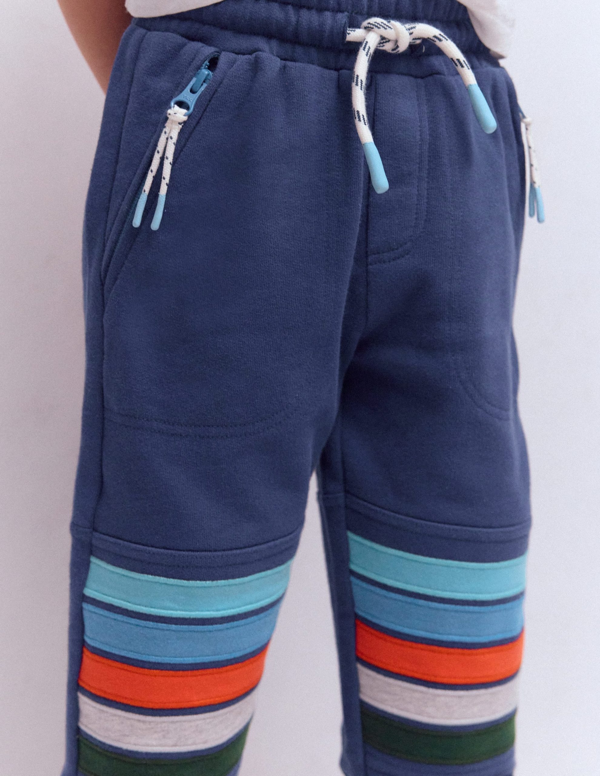 Warrior Knee Joggers-Starboard Blue Stripe Knee - Image 2