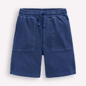 Garment Dye Sweatshorts-Navy