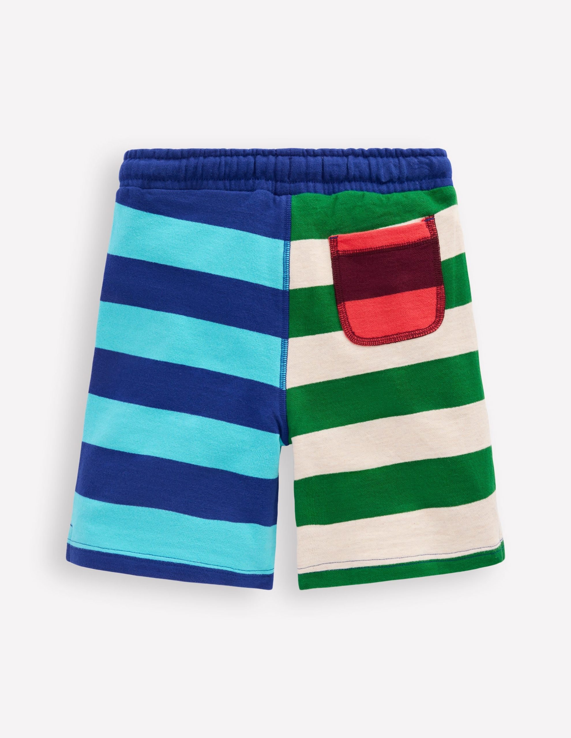 Printed Shorts-Hotch Stripe - Image 2