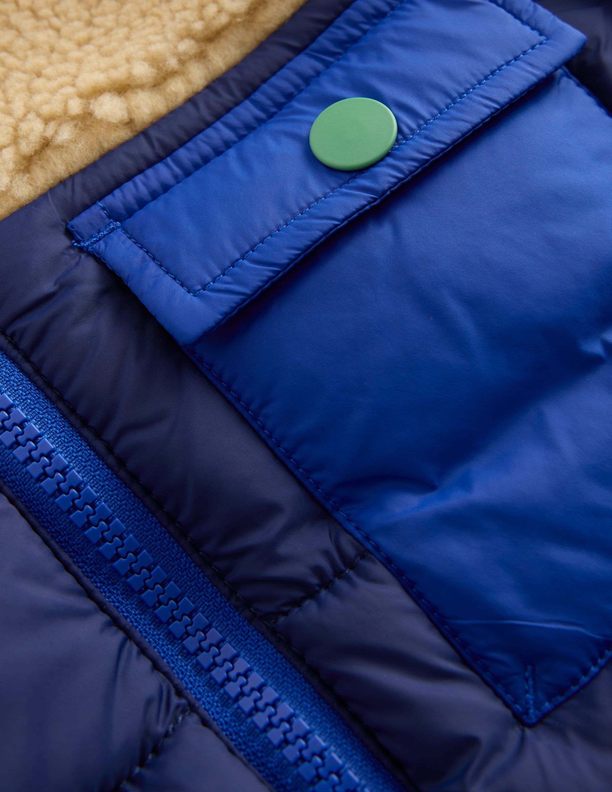 2-in-1 Borg Jacket-Winter Moss Mix - Image 3