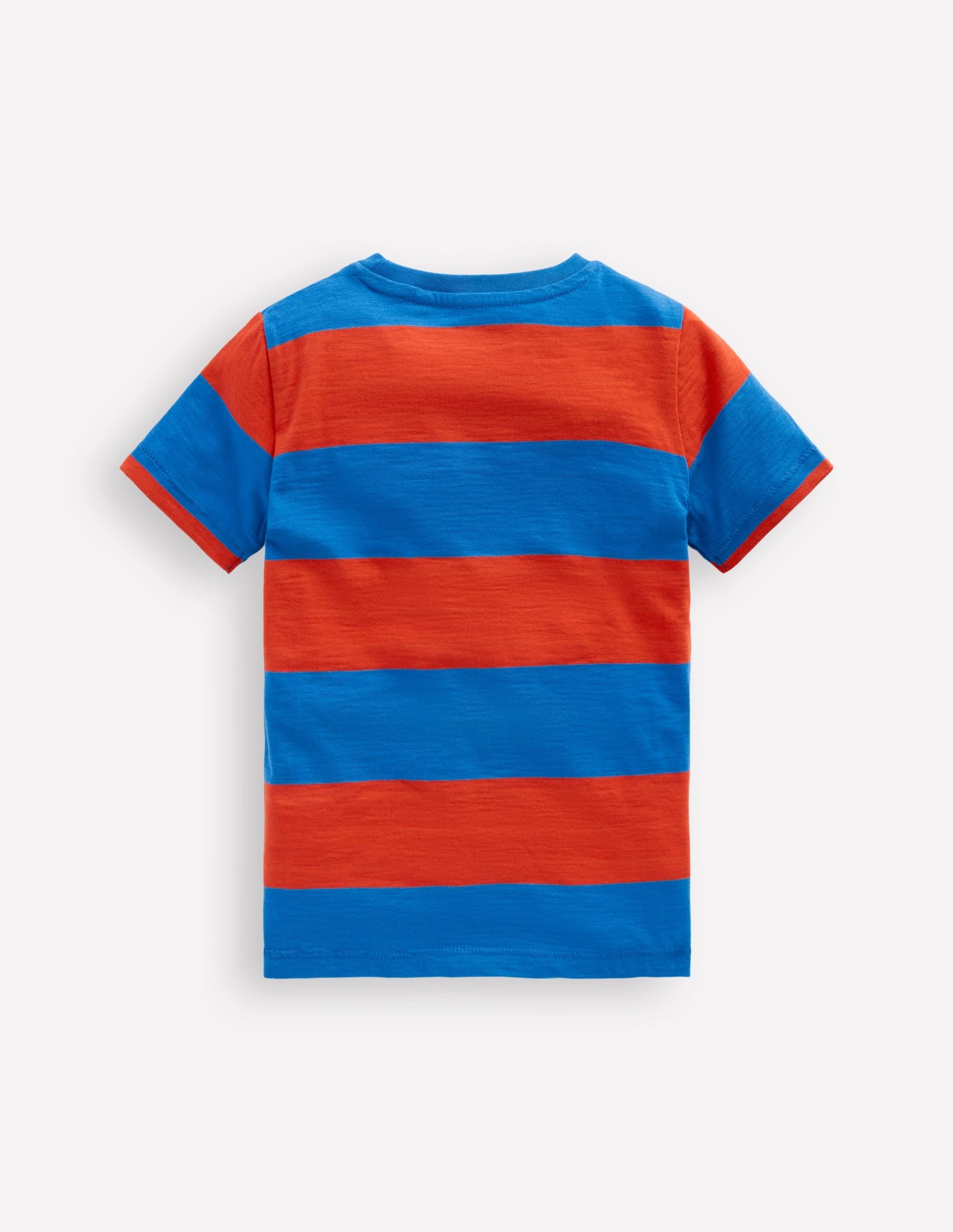 Everyday Short Sleeve T-Shirt-AURORA RED / DIRECTOIRE BLUE - Image 2