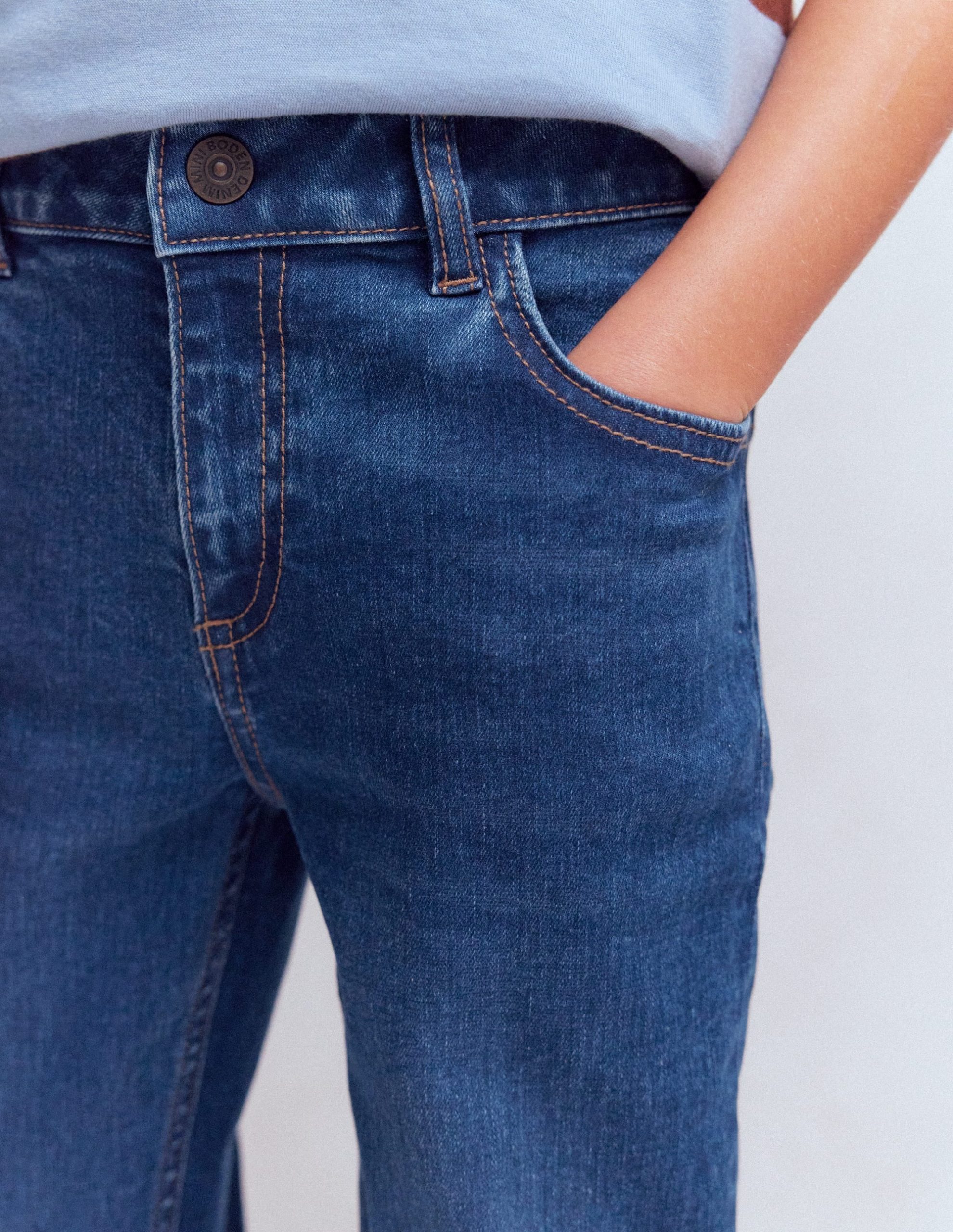 Adventure Slim Fit Jeans-Mid Vintage Denim - Image 2