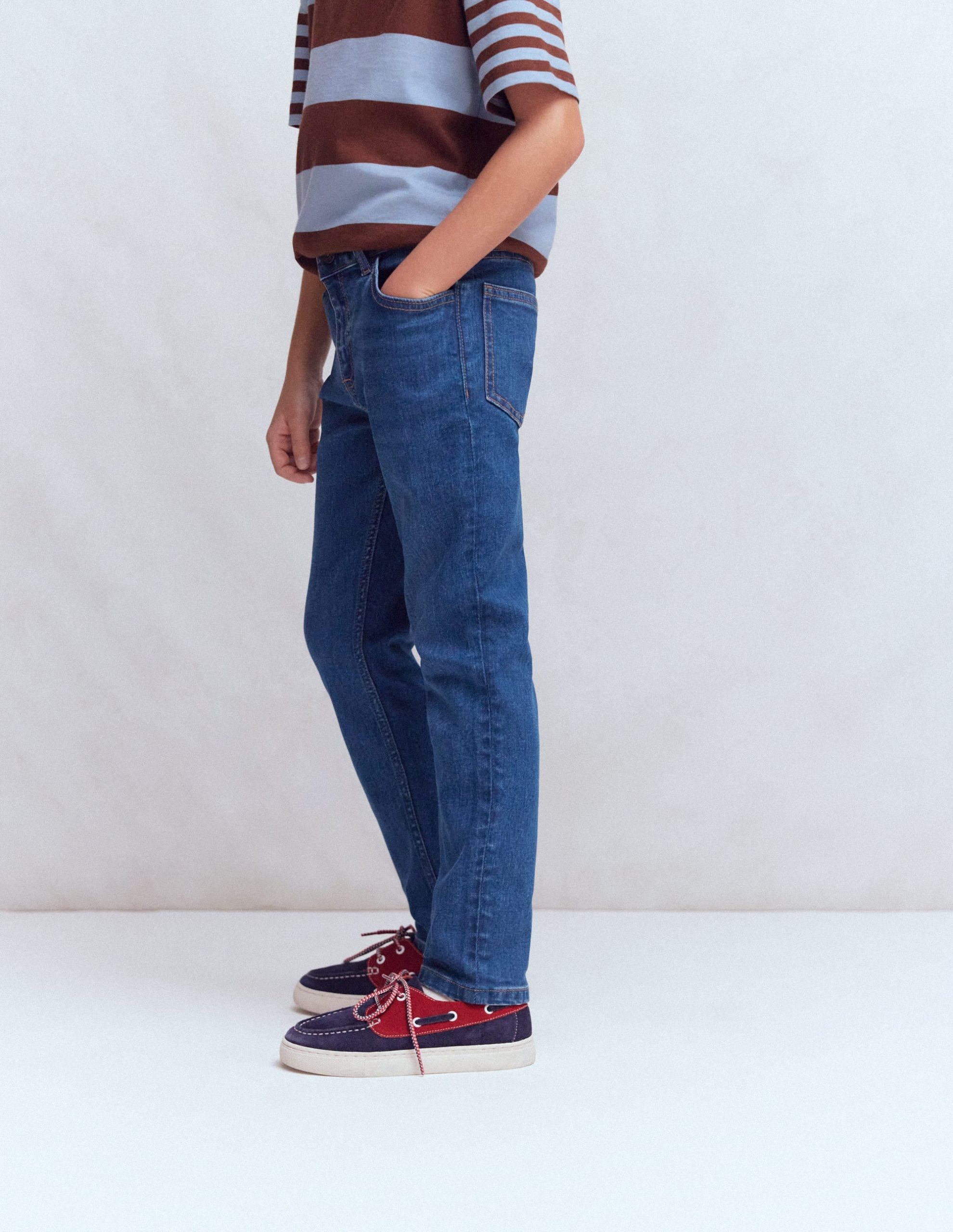 Adventure Slim Fit Jeans-Mid Vintage Denim - Image 3