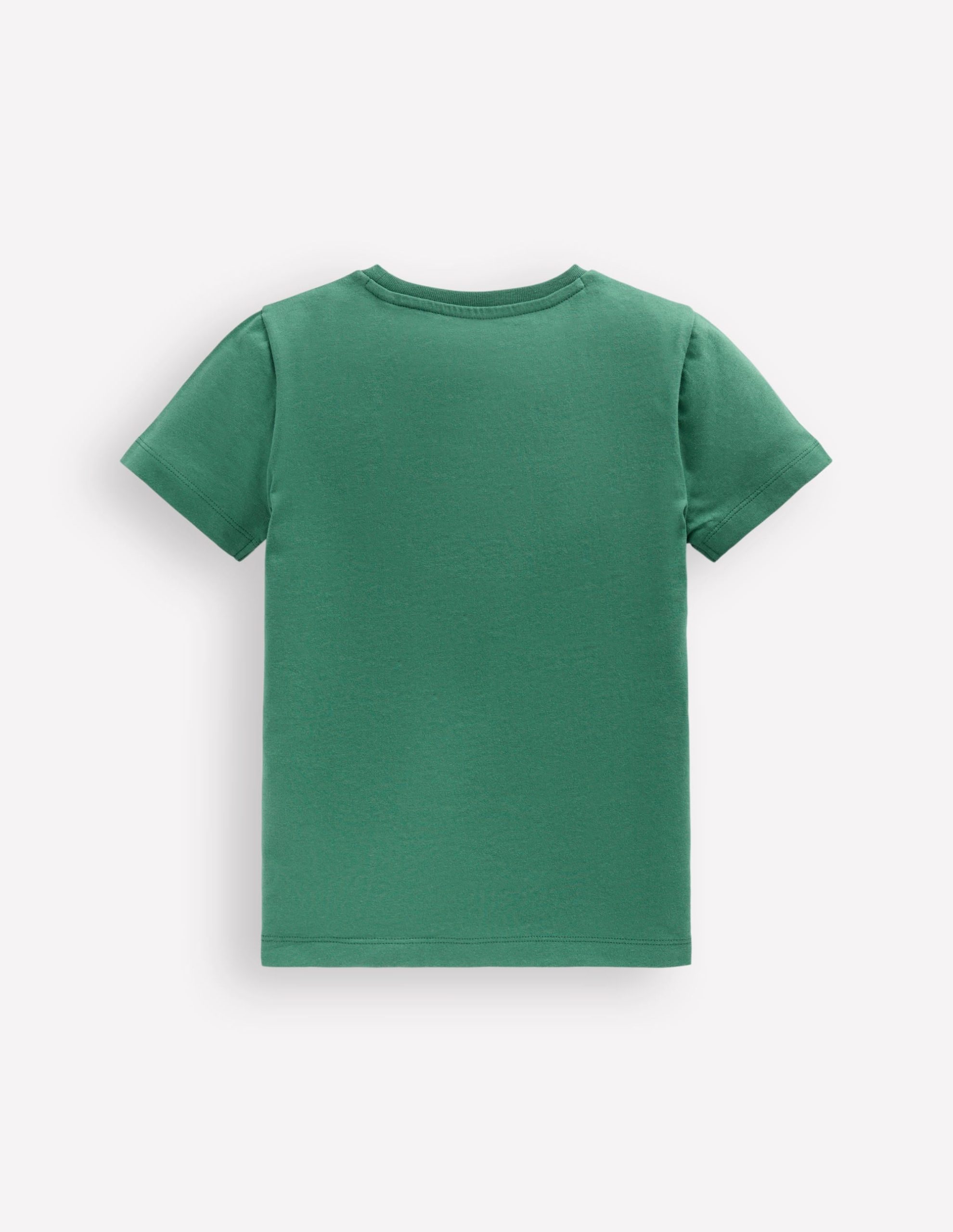 Linear Stitch T-shirt-Spruce Green Dinos - Image 2