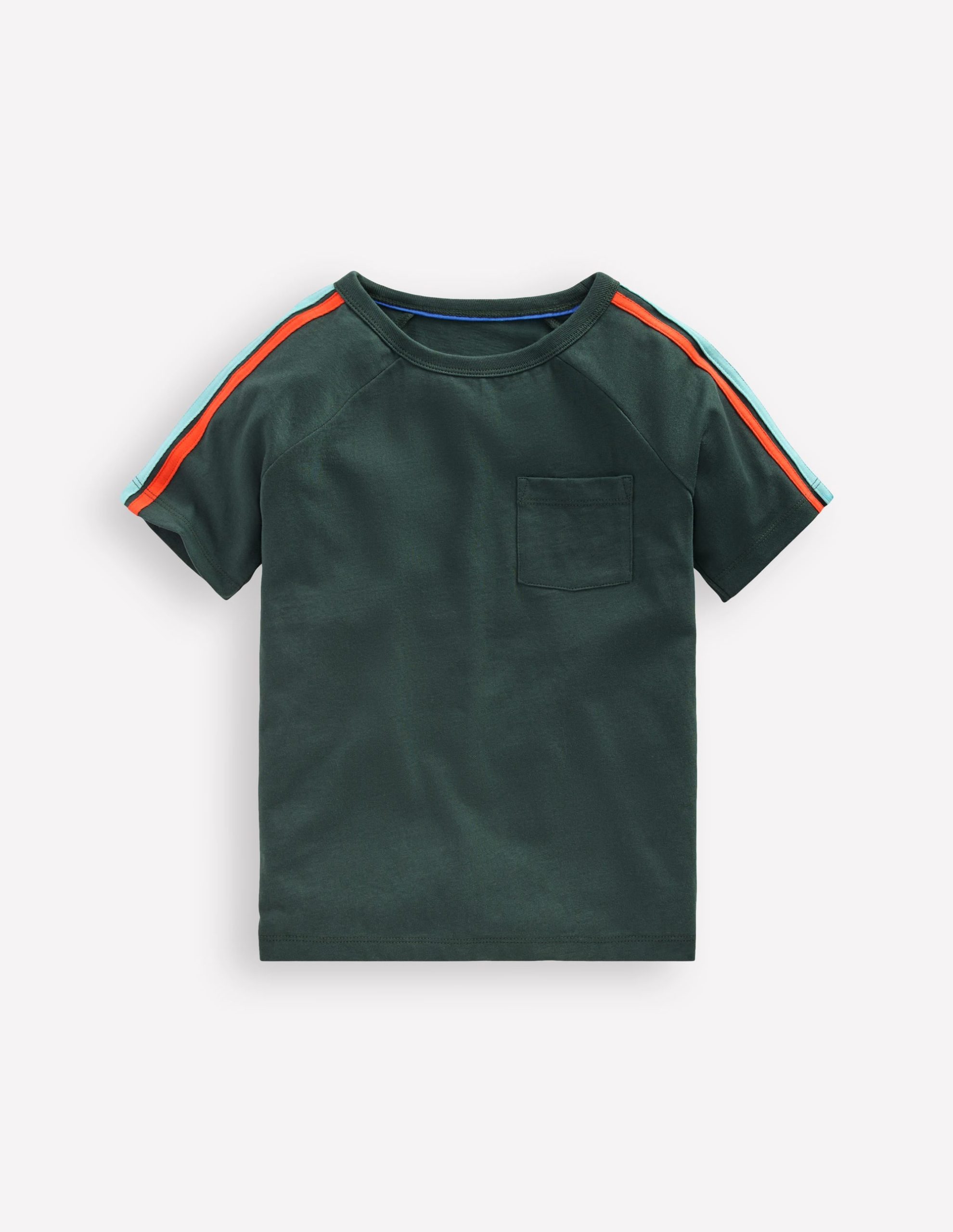 Rainbow Raglan T-shirt-GREEN GABLES