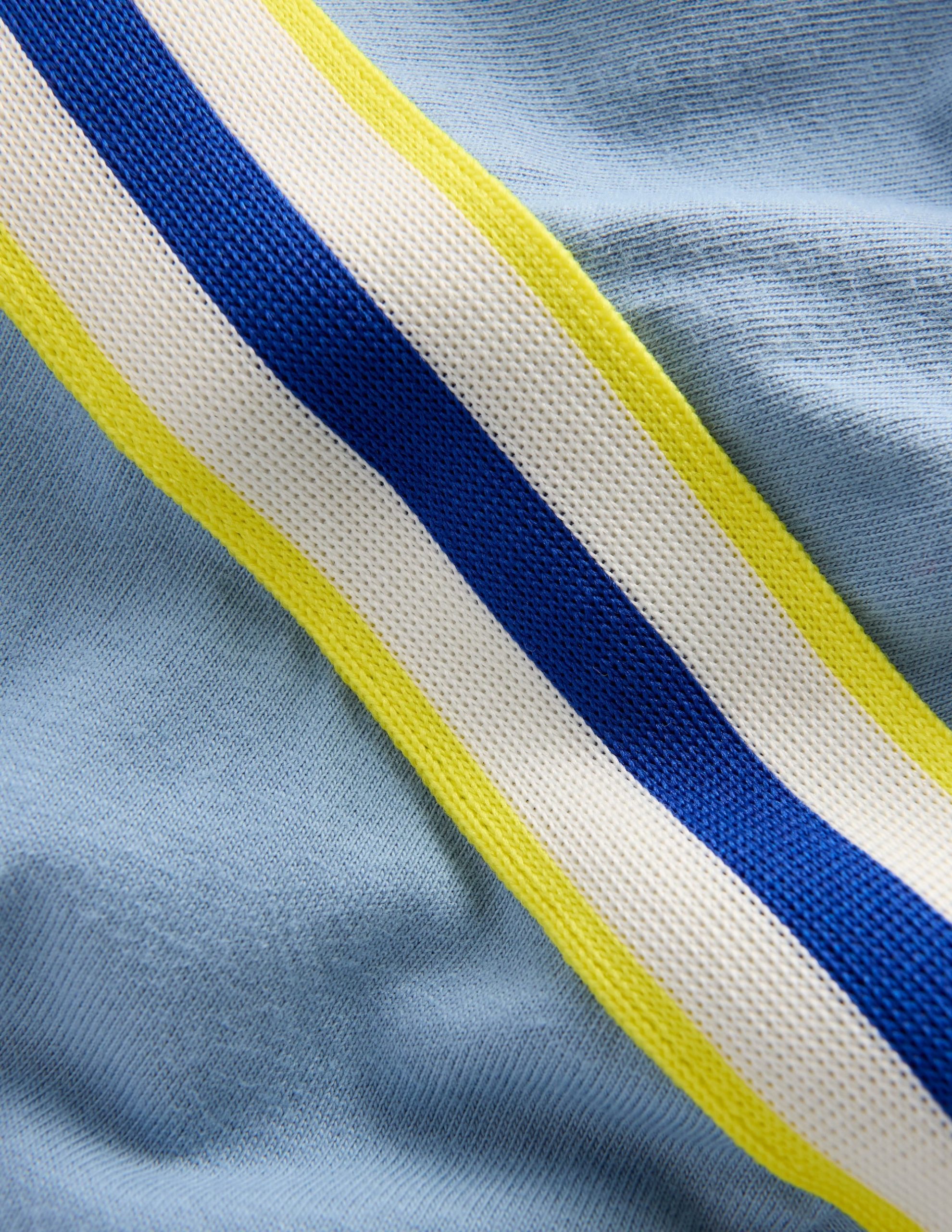 Relaxed Rainbow Tape T-shirt-Regatta Blue - Image 3