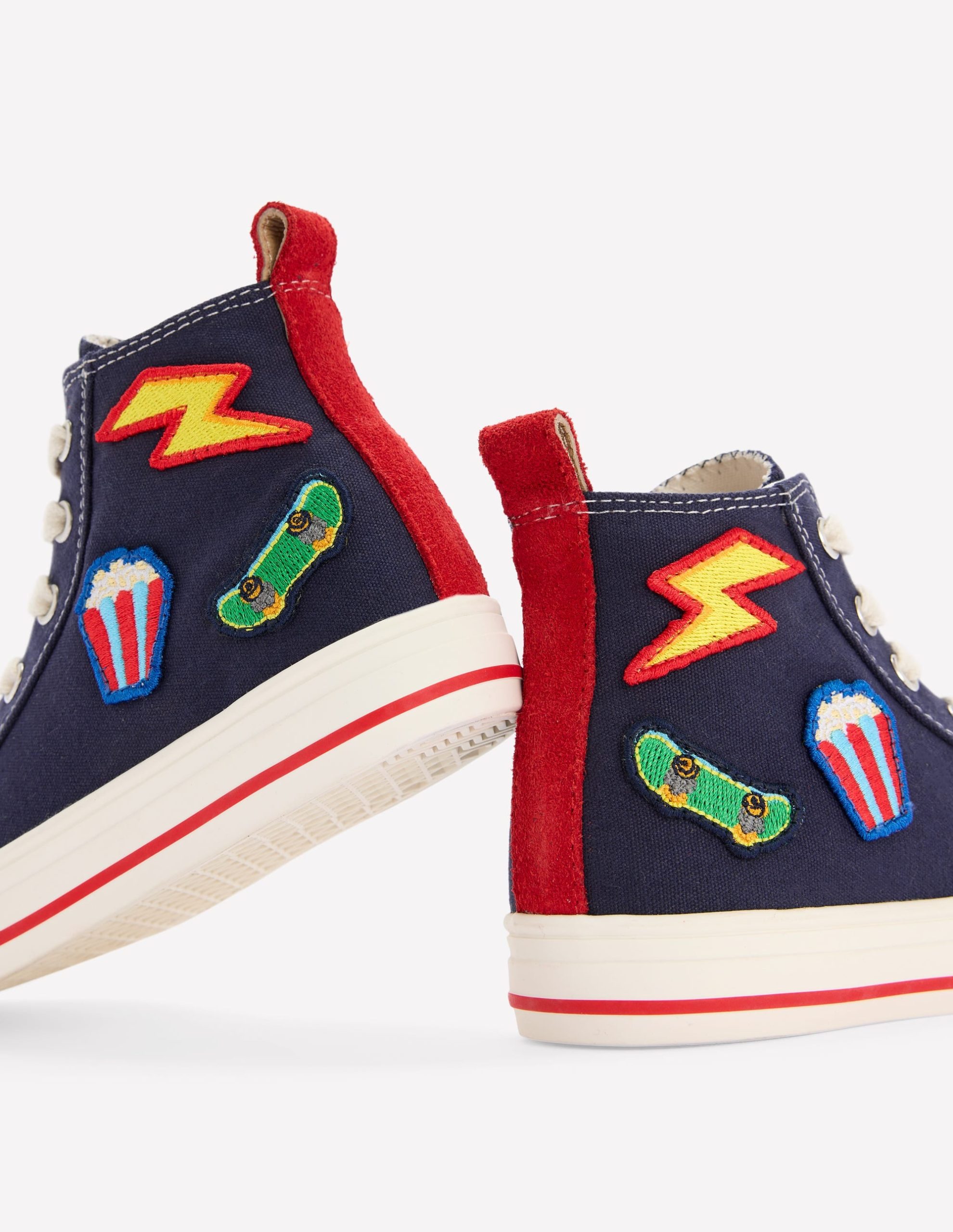 Canvas High Tops-Novelty Patches - Image 3