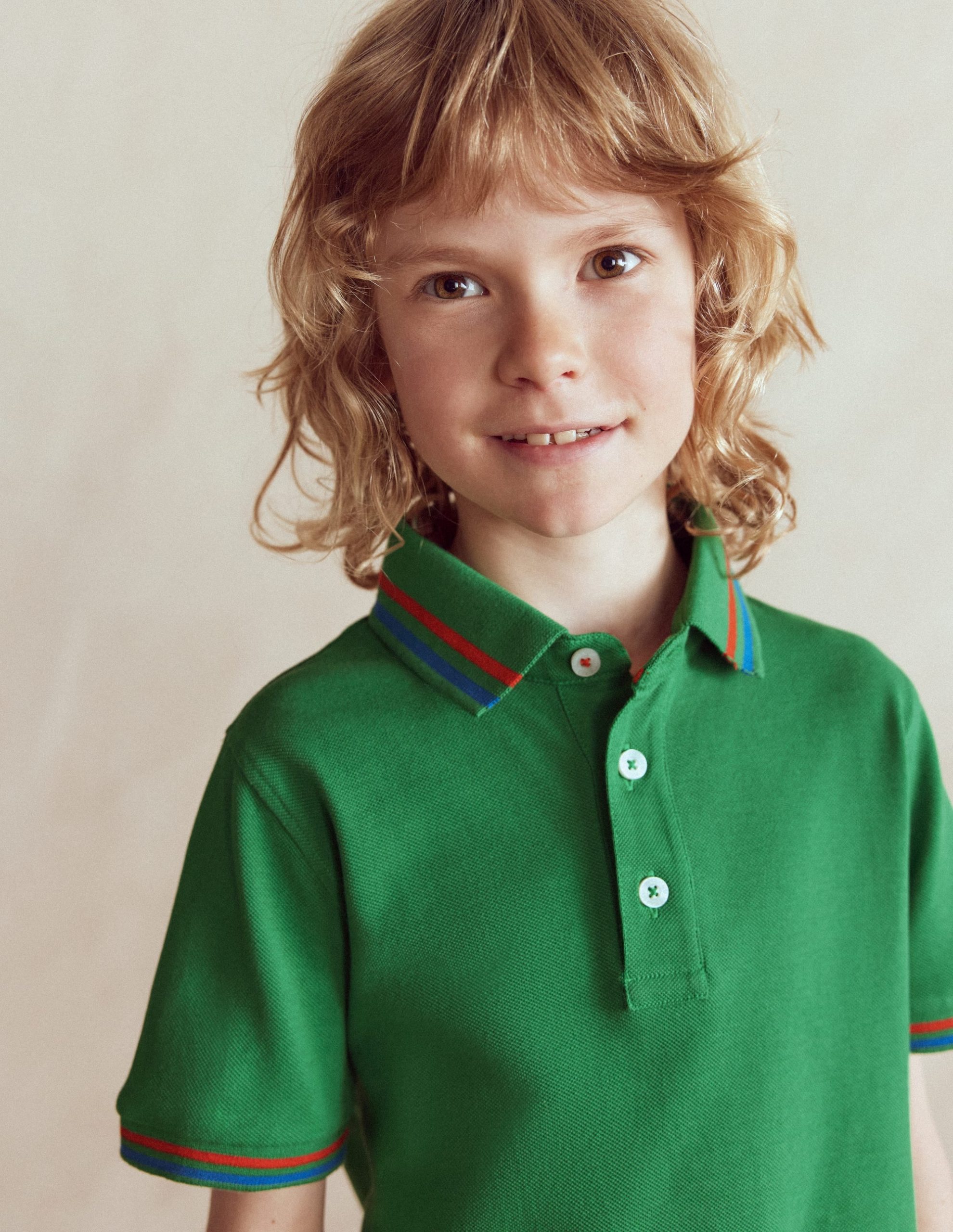 Piqué Polo Shirt-Highland Green - Image 2