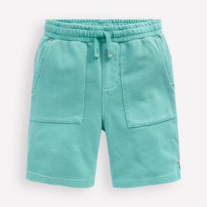 Garment Dye Sweatshorts-Dawn Blue