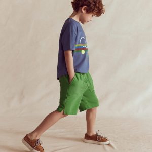 Garment Dye Sweatshorts-Mint Green