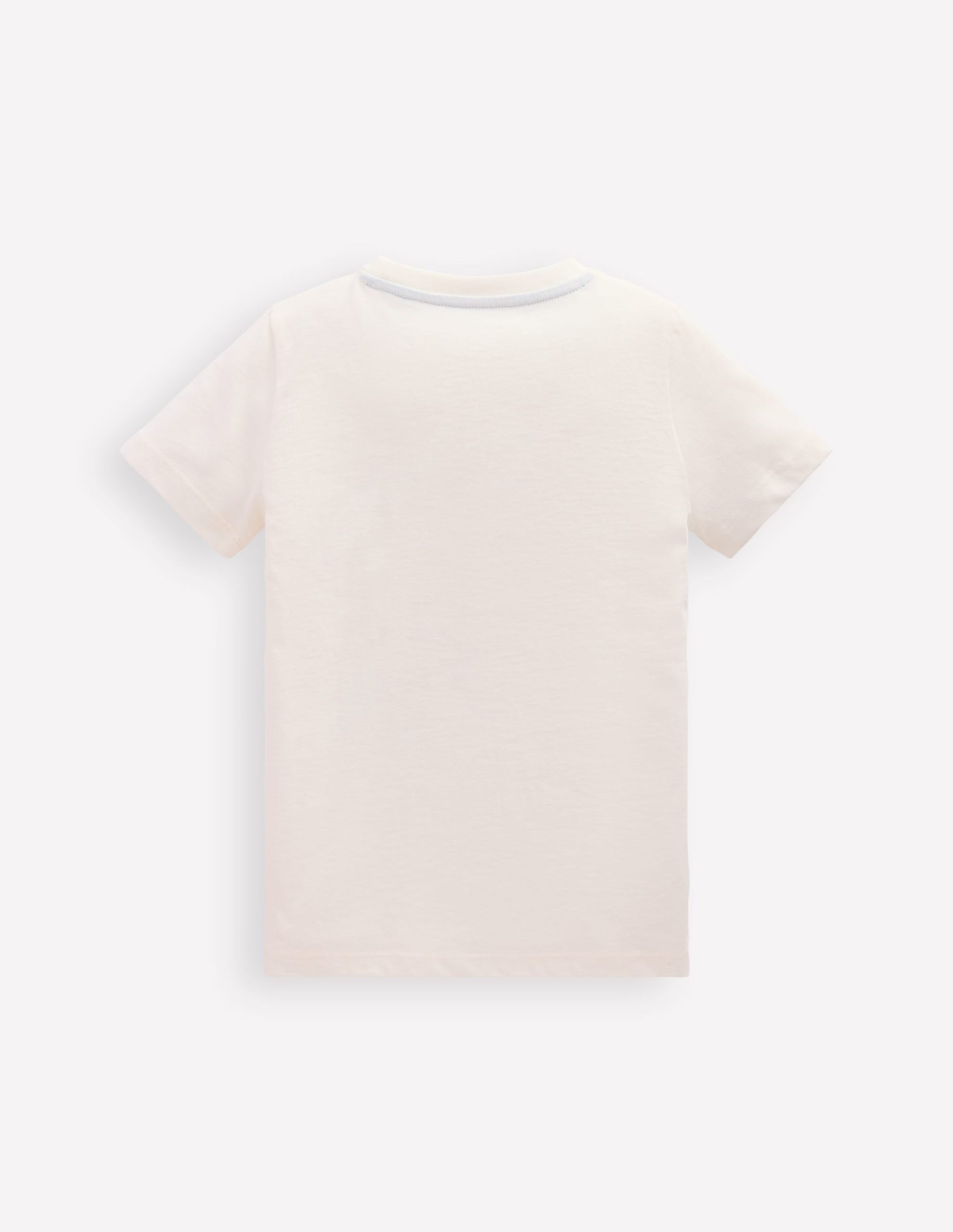 Short Sleeve Graphic T-shirt-Soft Ivory Ice Creams - Image 2