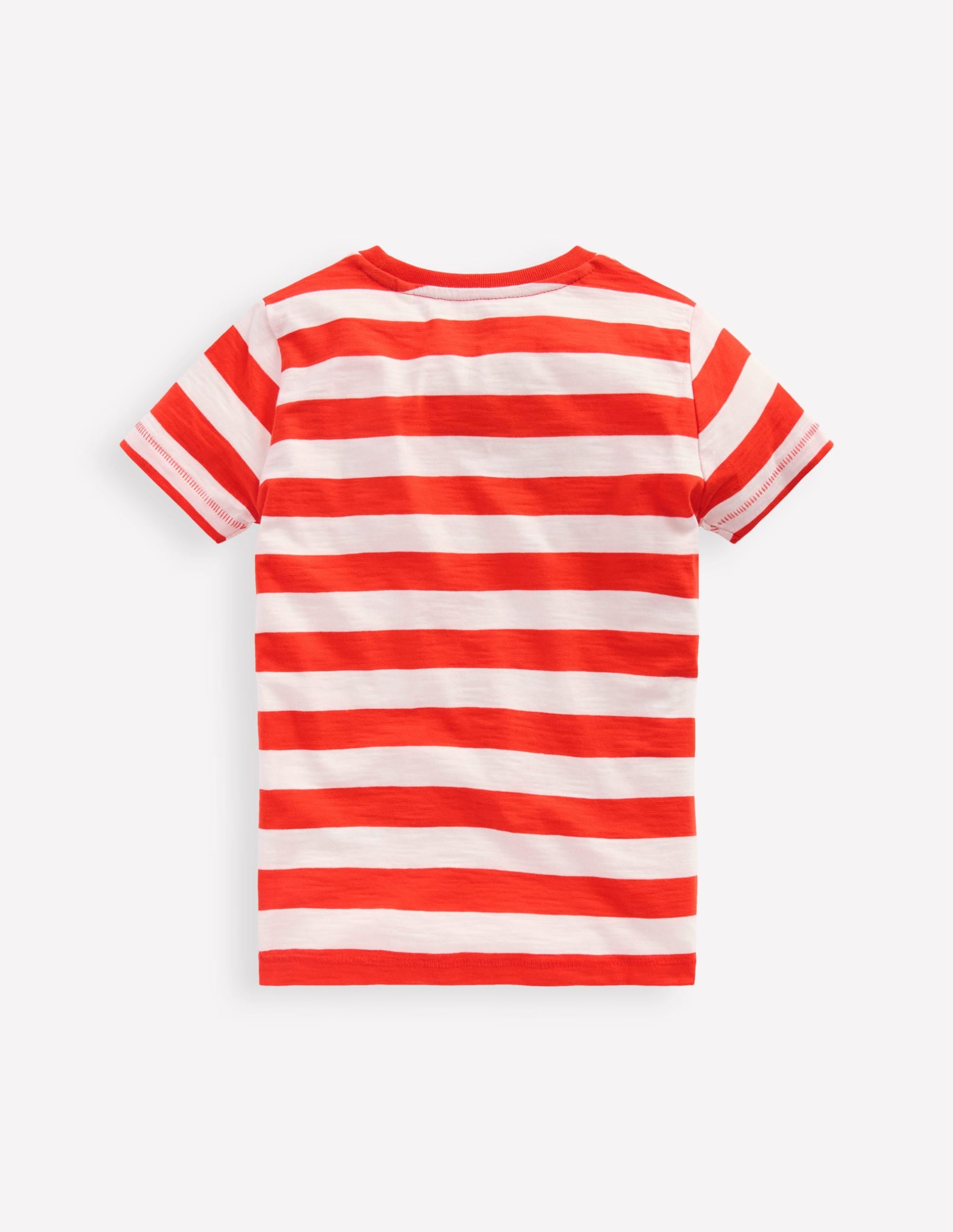 Everyday Short Sleeve T-Shirt-Fiesta / Coconut Milk - Image 2