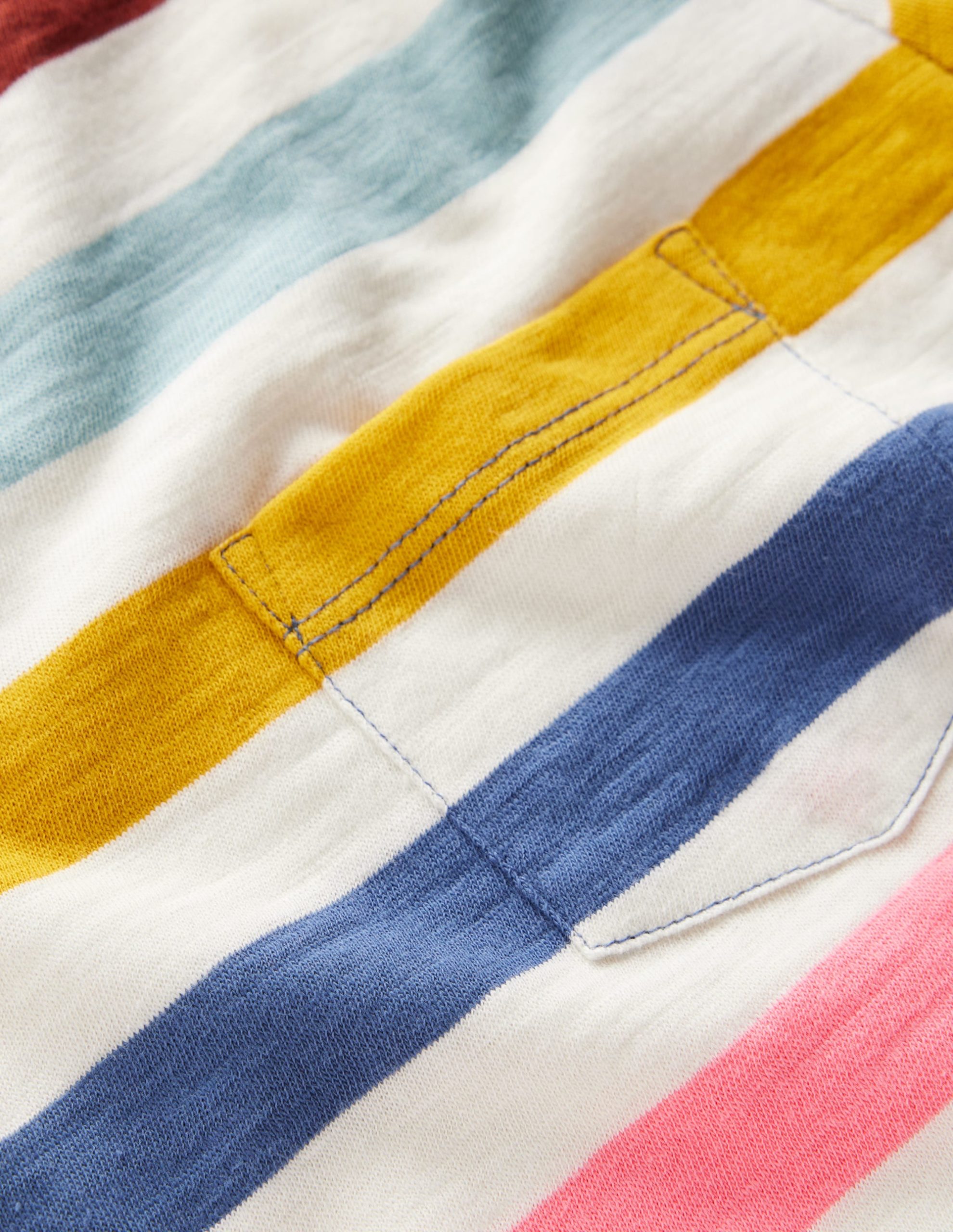 Everyday Short Sleeve T-Shirt-Multi Stripe - Image 3