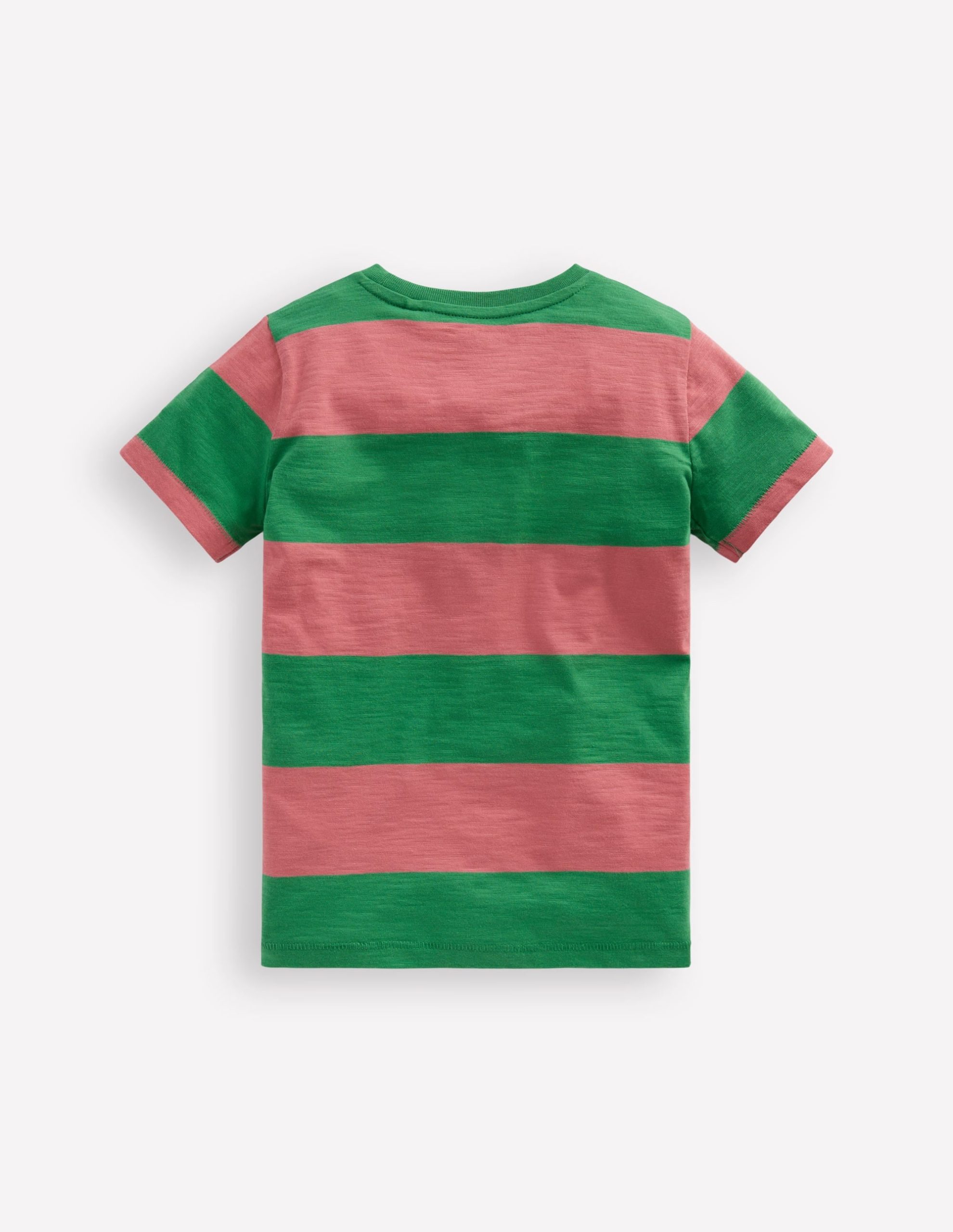 Everyday Short Sleeve T-Shirt-Shamrock Green/Chintz Pink - Image 5