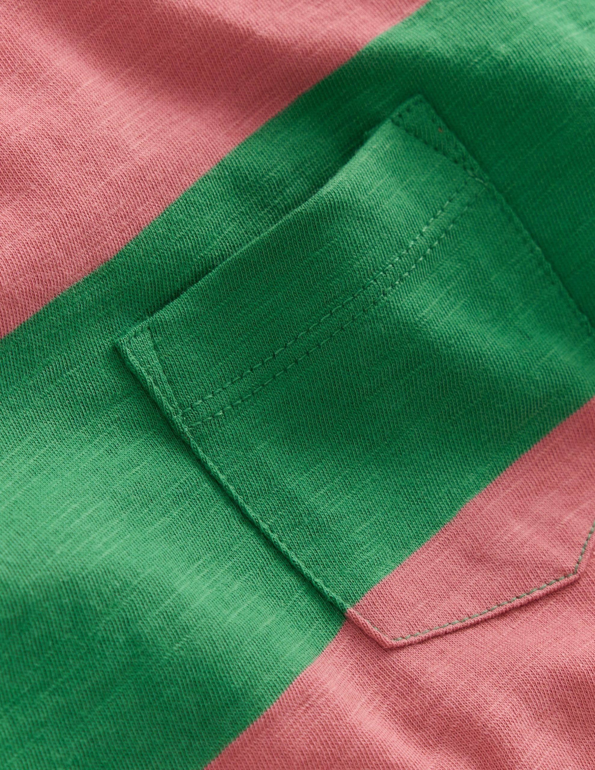 Everyday Short Sleeve T-Shirt-Shamrock Green/Chintz Pink - Image 6