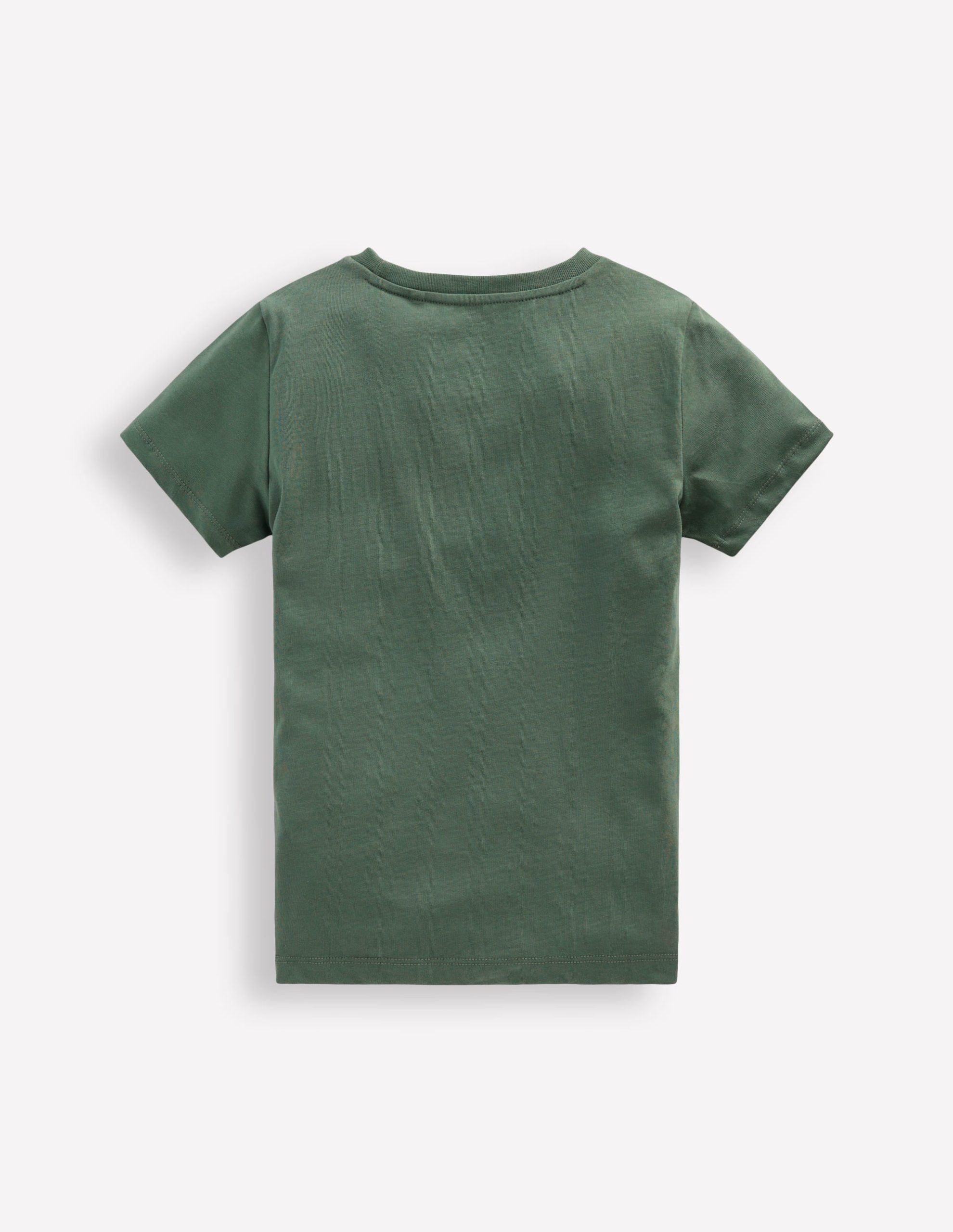 Glow-In-The-Dark T-shirt-Bottle Green Transport - Image 2