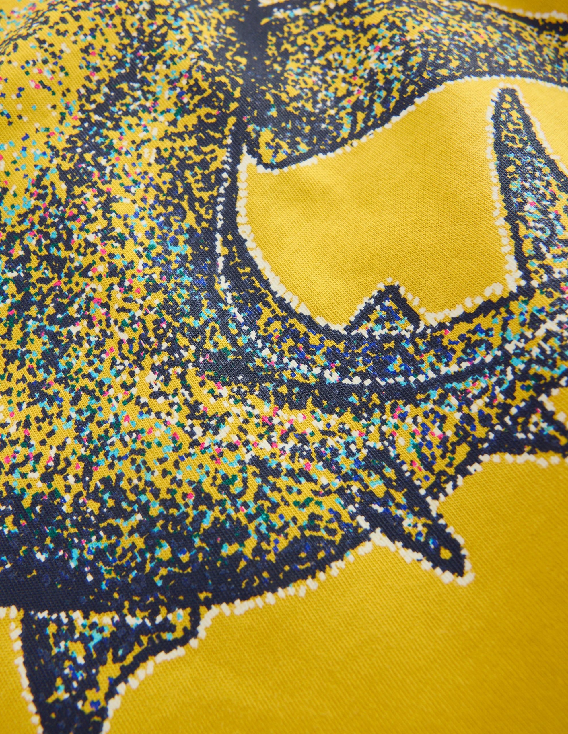 Glow-In-The-Dark T-shirt-Yellow Shark - Image 3
