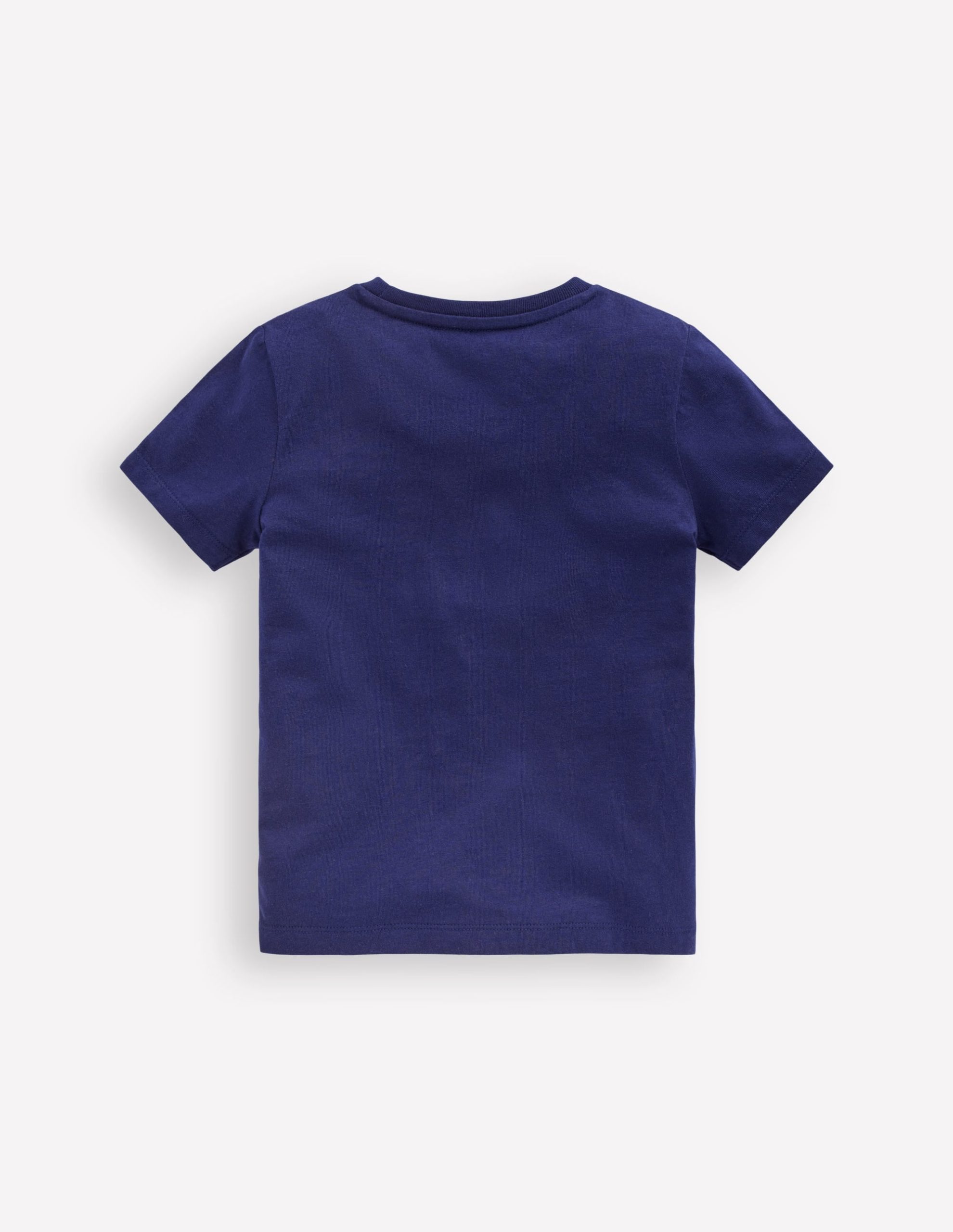 Glow Superstitch T-shirt-College Navy Spaceman - Image 2