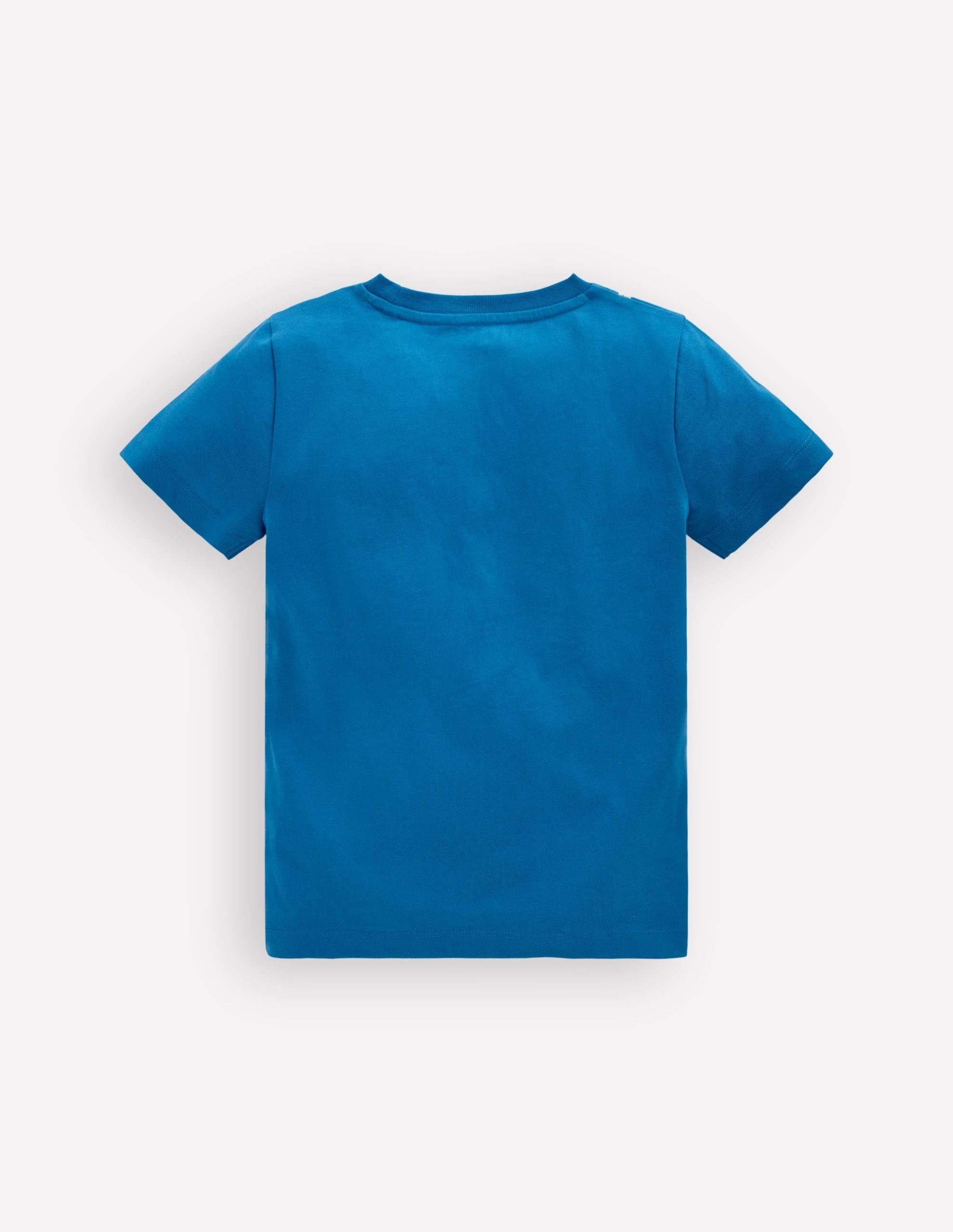 Linear Stitch T-shirt-Brilliant Blue Snorkel - Image 2