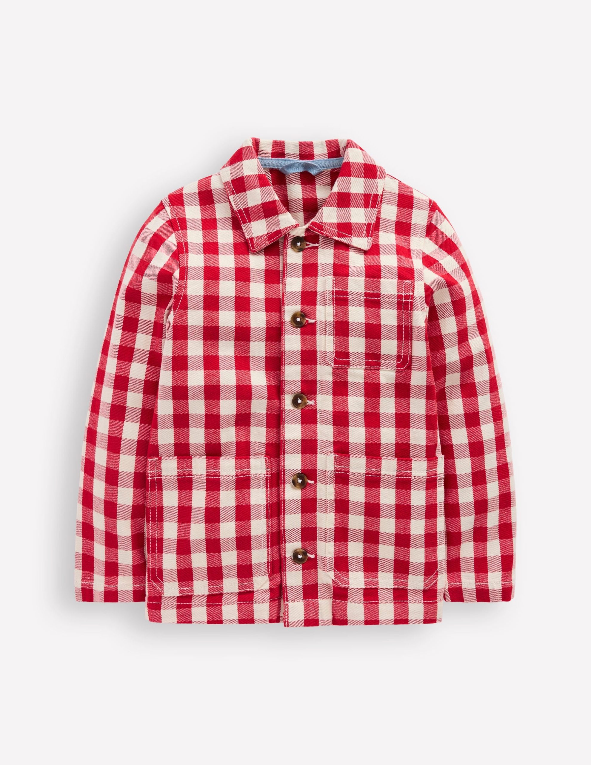 Twill Jacket-Red Gingham - Image 2