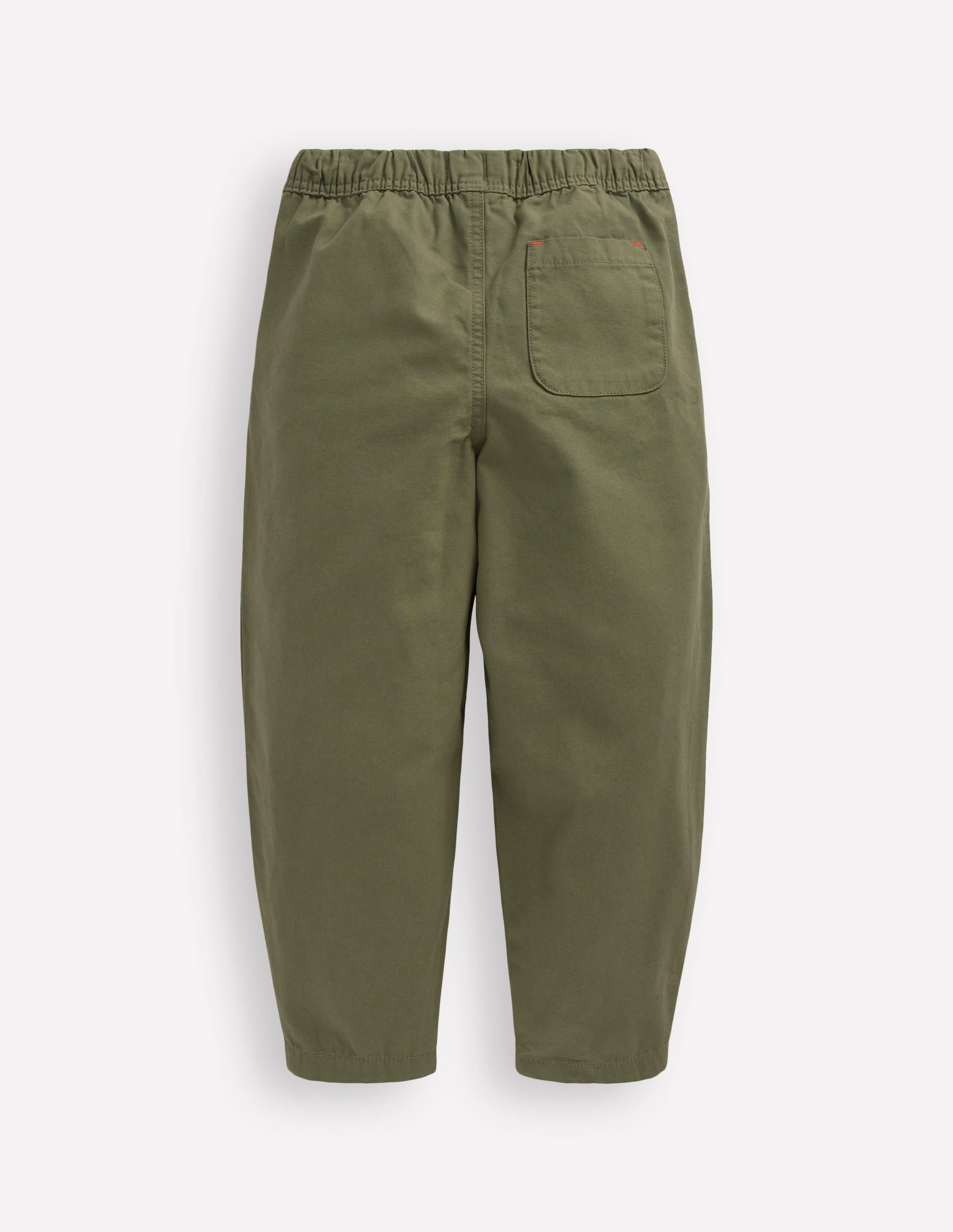 Pull-on Relaxed Pants-Four Leaf Clover - Image 2