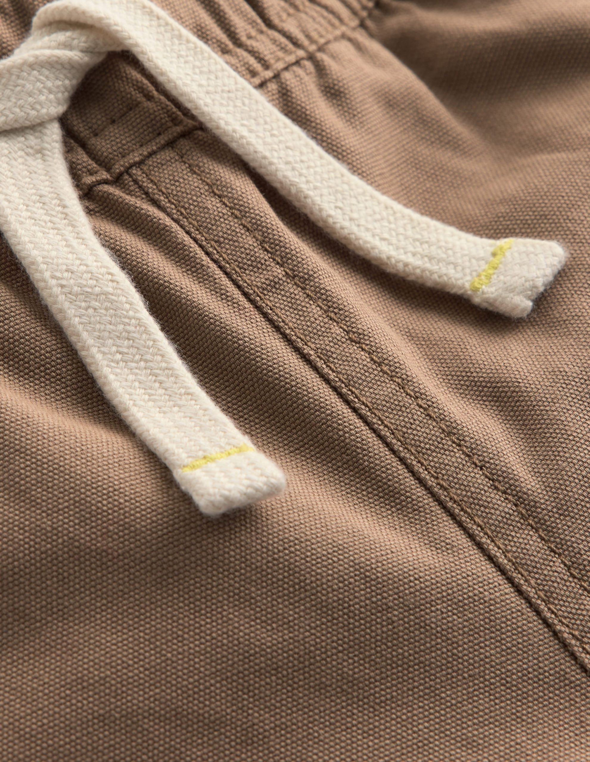 Pull-on Relaxed Pants-Greige - Image 3