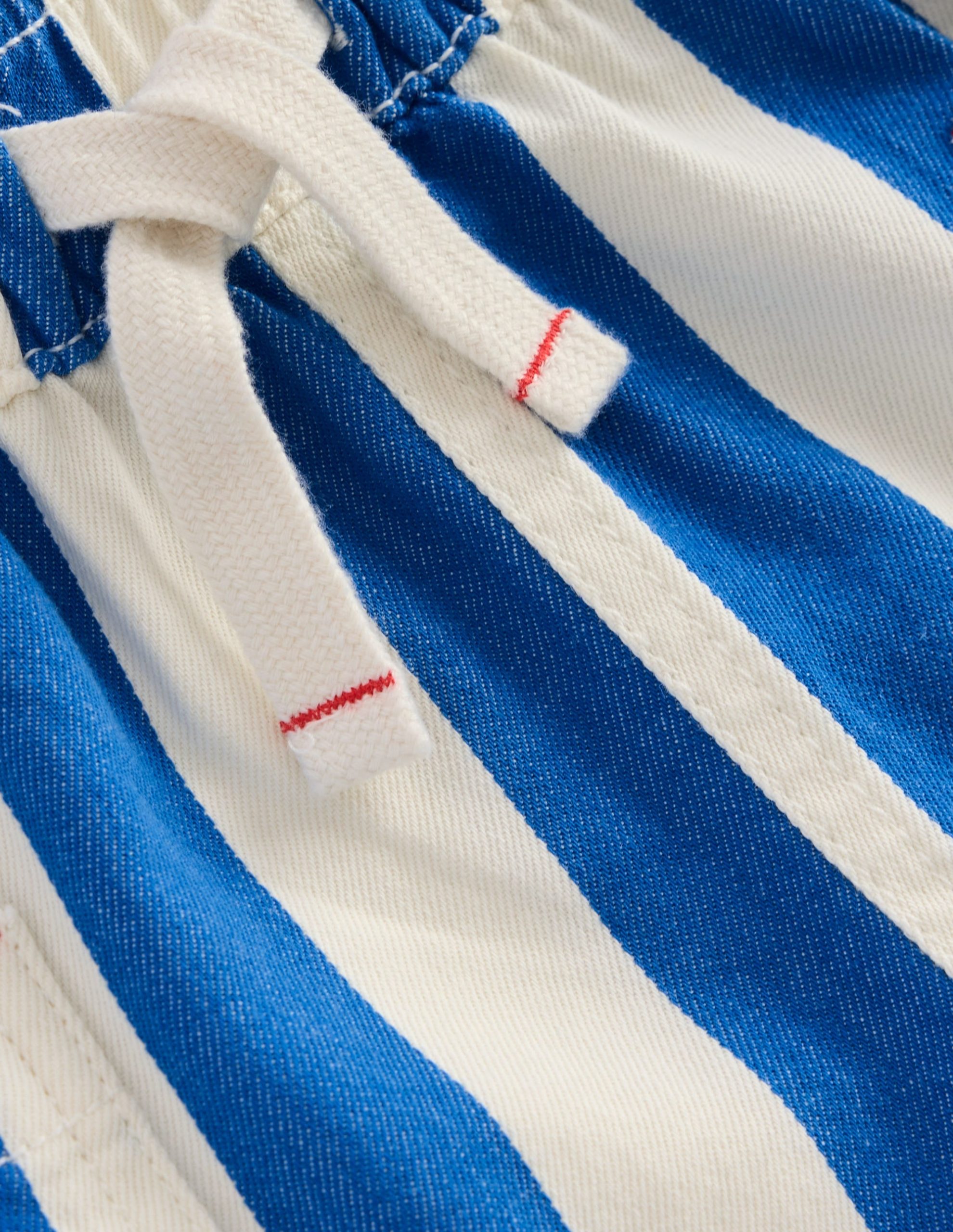 Cotton Pocket Shorts-Blue Stripe - Image 3