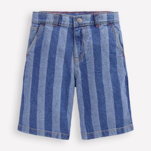 Carpenter Shorts-Shadow Stripe