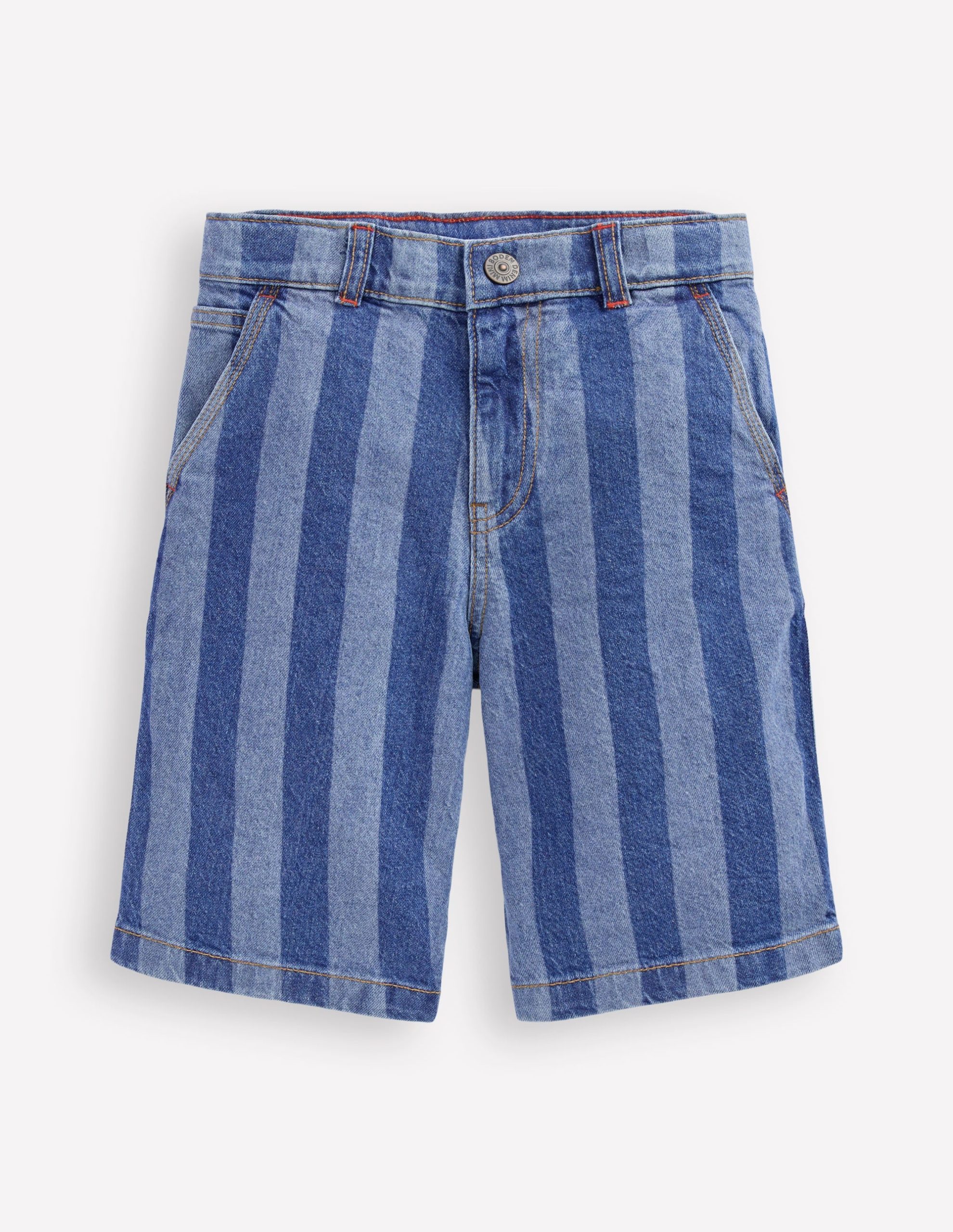 Carpenter Shorts-Shadow Stripe