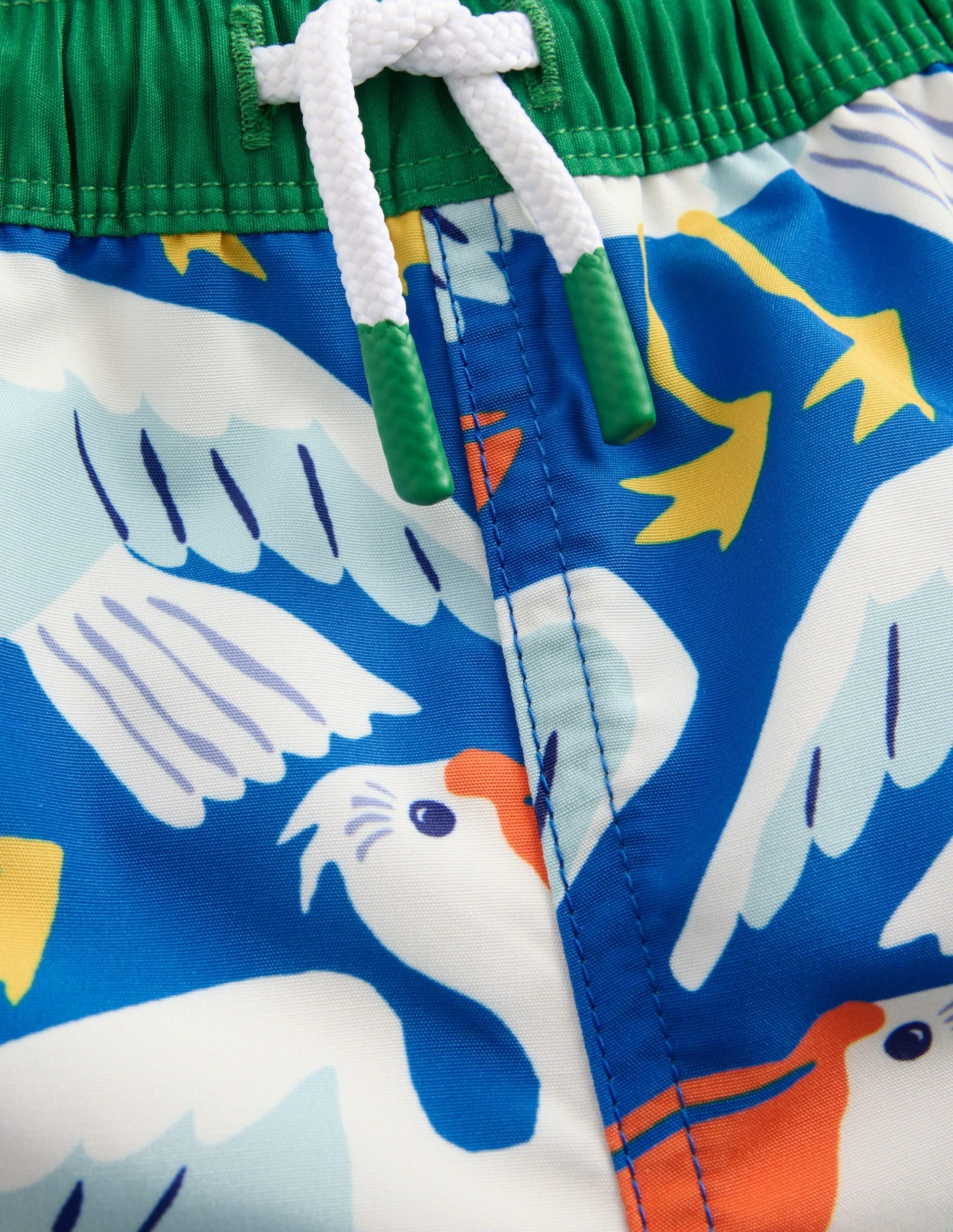 Swim Shorts-Kingfisher Blue Pelicans - Image 3