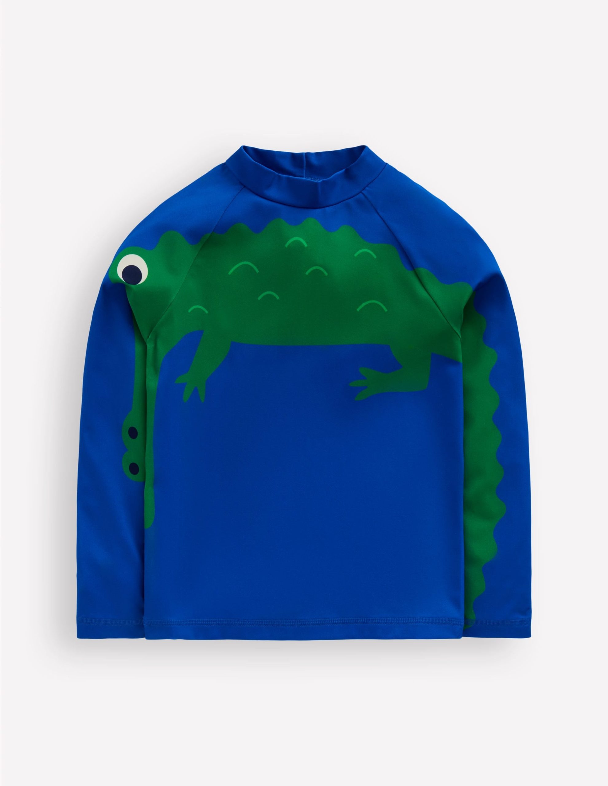 Sun Safe Fun Rash Vest-Blue Croc