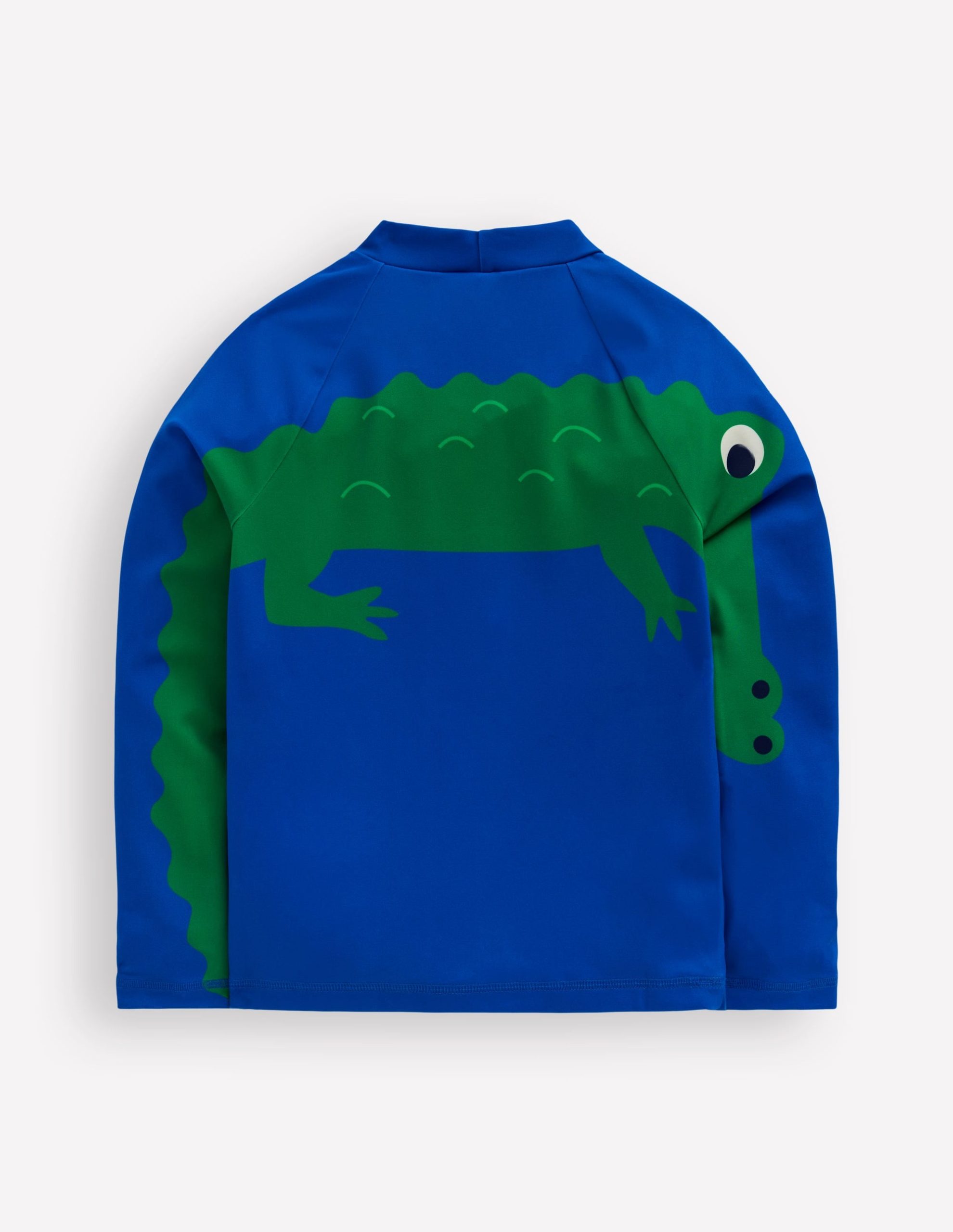 Sun Safe Fun Rash Vest-Blue Croc - Image 2