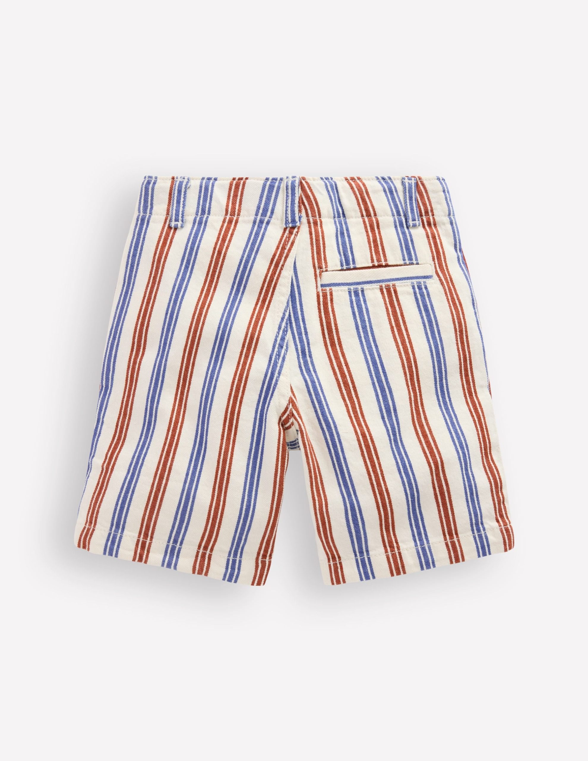 Smart Shorts-Blue and Red Stripe - Image 3