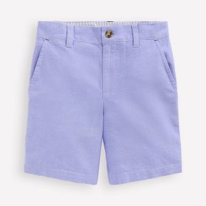 Classic Chino Shorts-Blue Oxford