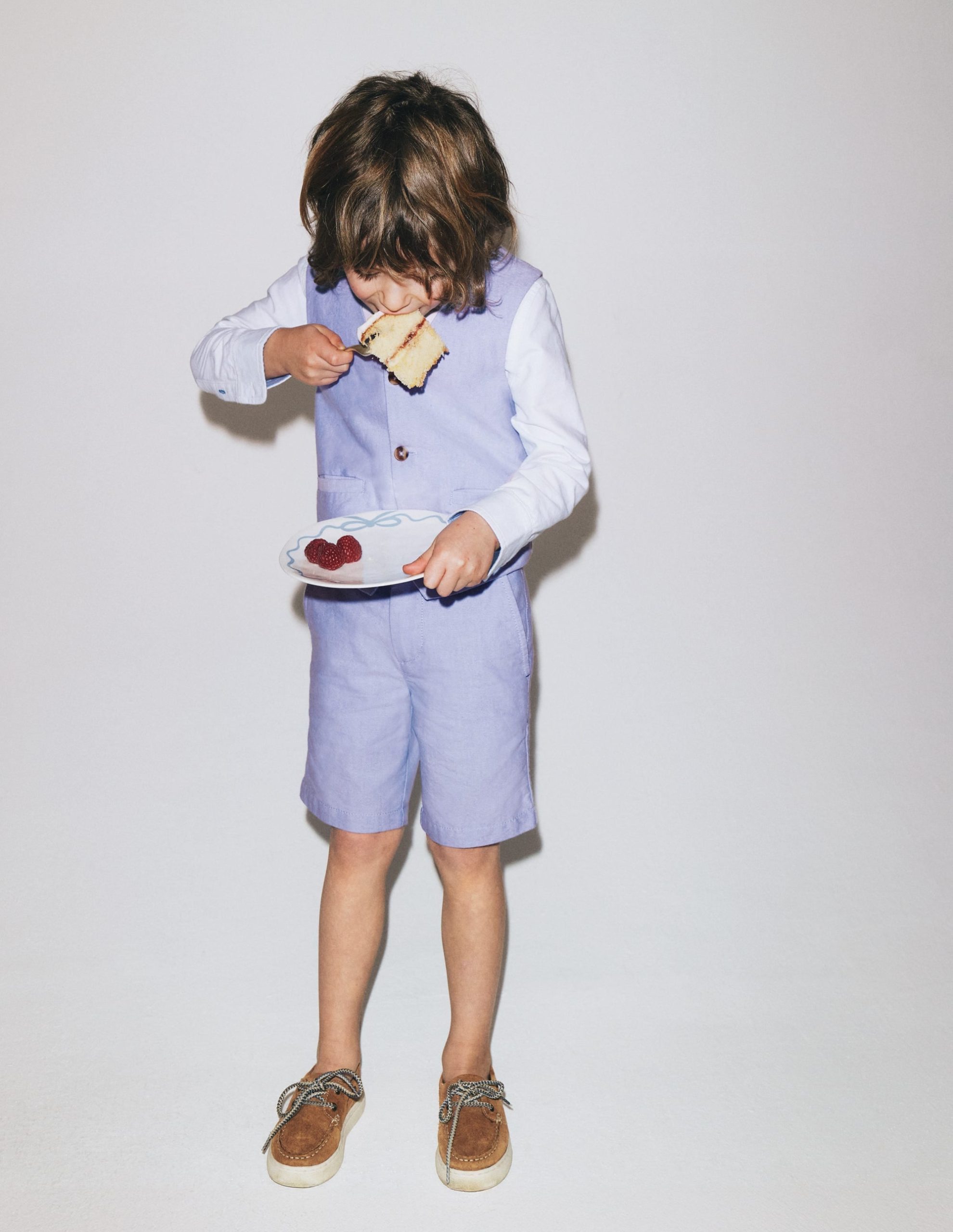 Classic Chino Shorts-Blue Oxford - Image 5