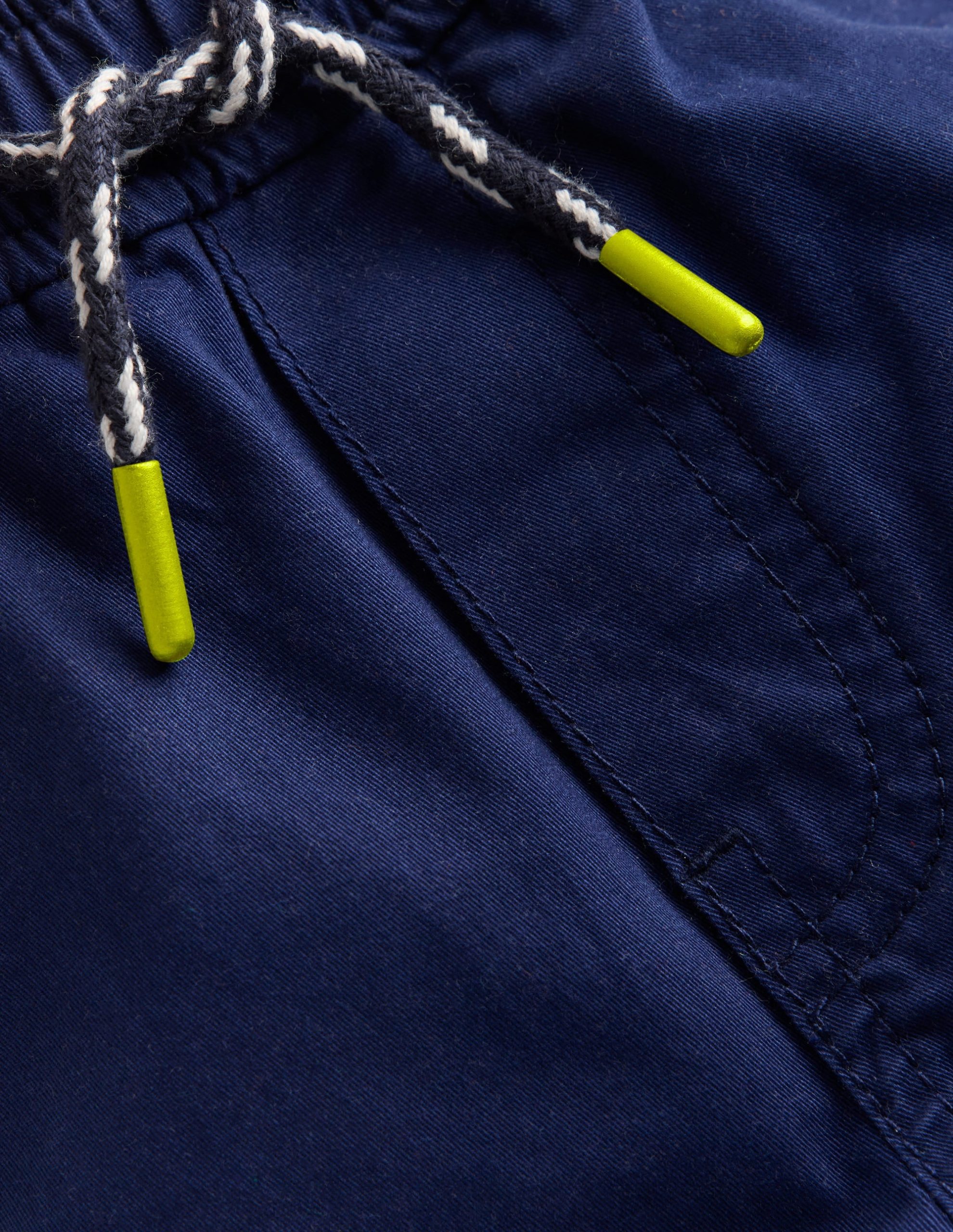 Slim Pull-on Pants-College Navy - Image 5