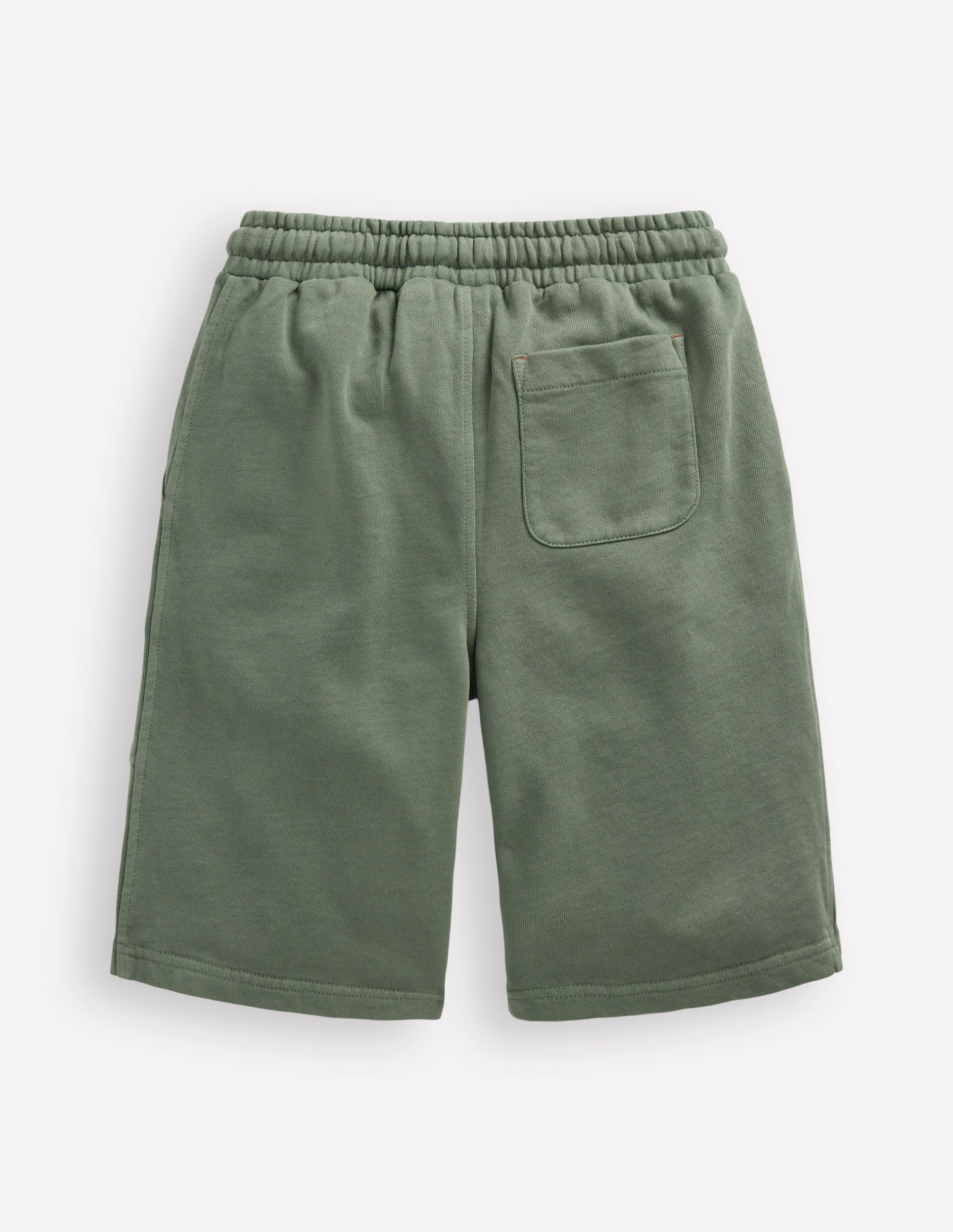 Garment Dye Bermuda Shorts-Bottle Green - Image 2