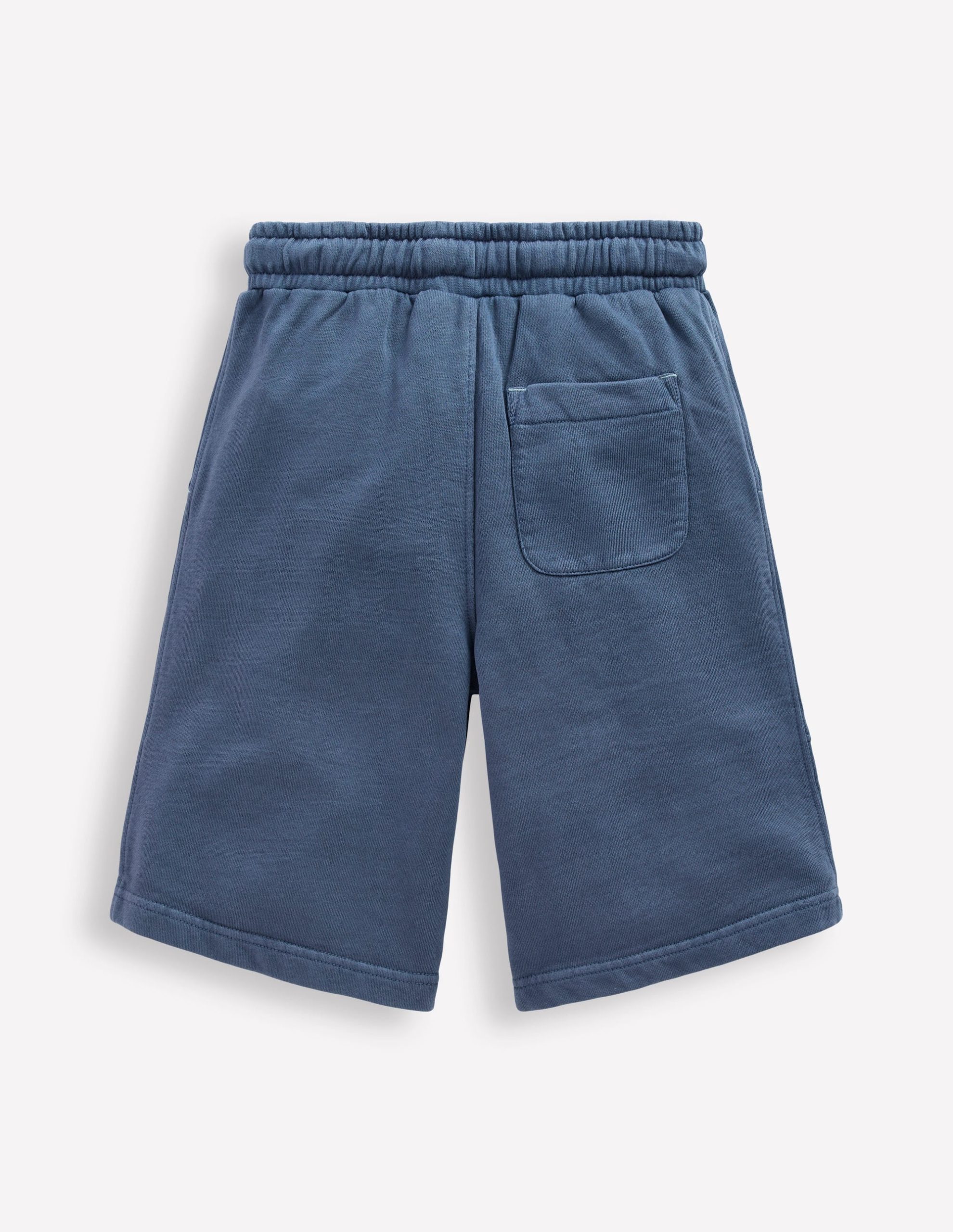 Garment Dye Bermuda Shorts-Navy - Image 2