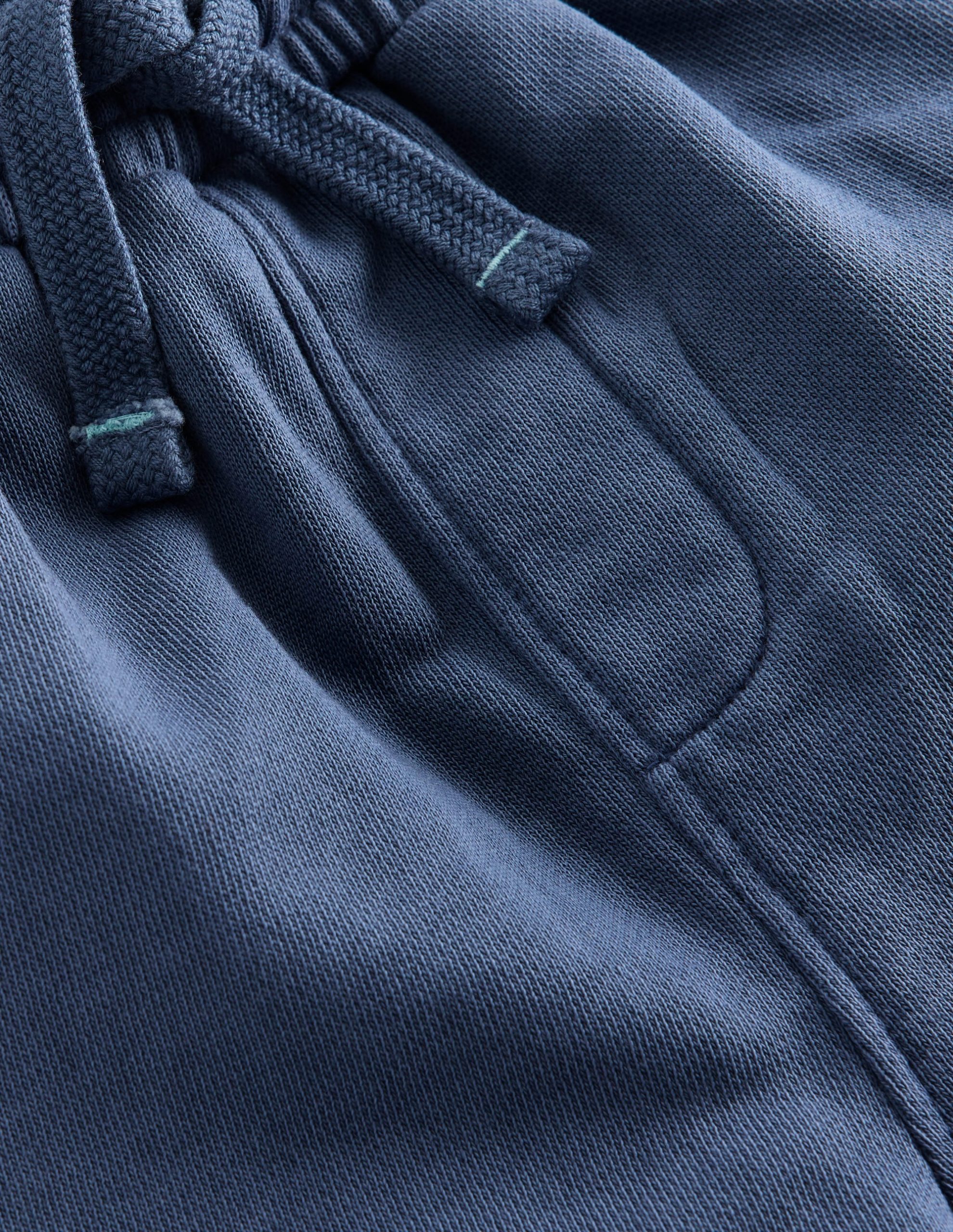 Garment Dye Bermuda Shorts-Navy - Image 3
