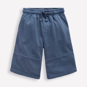 Garment Dye Bermuda Shorts-Navy
