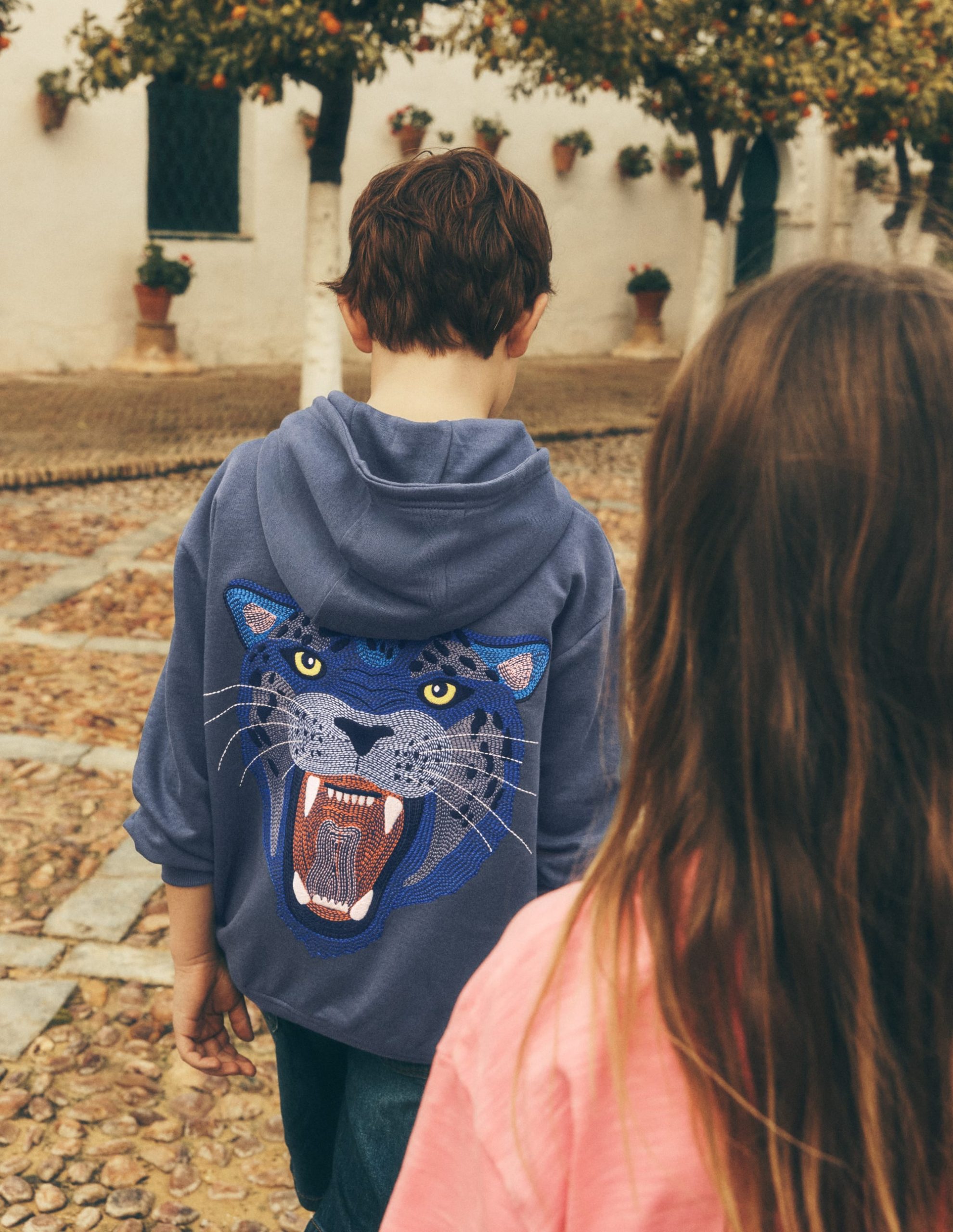 Superstitch Hoodie-vintage indigo - Image 4