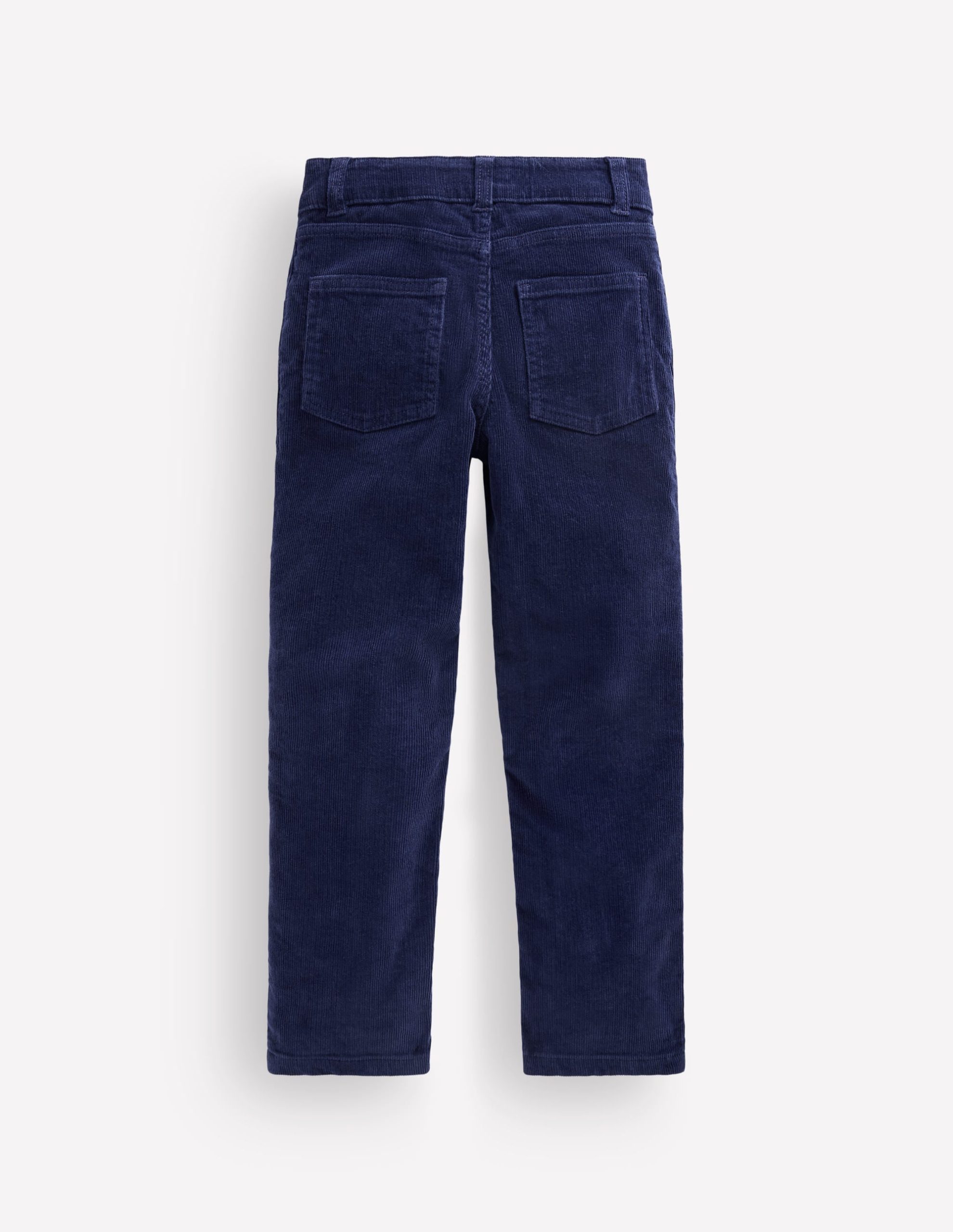 Classic Slim Cord Pants-College Navy - Image 2