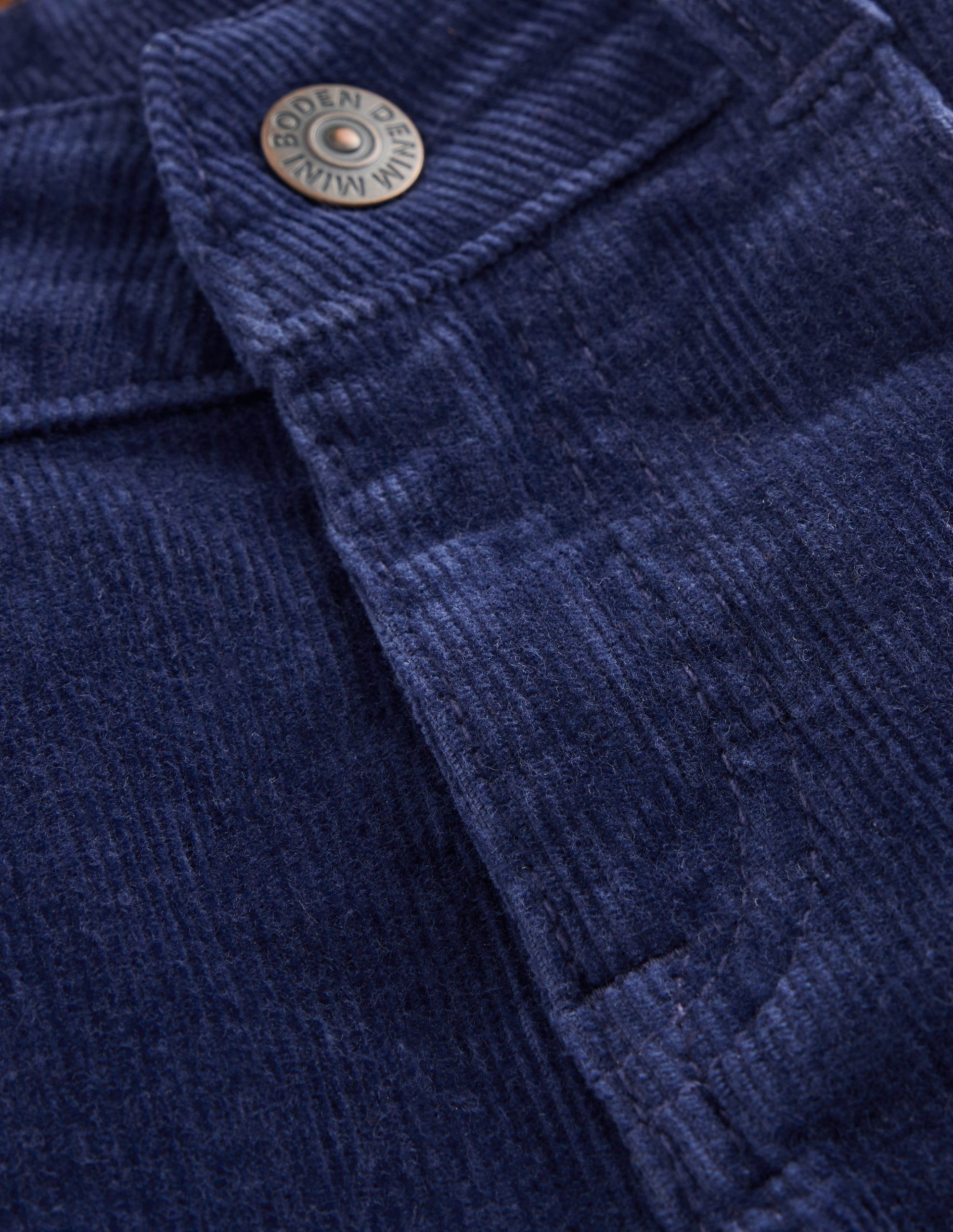 Classic Slim Cord Pants-College Navy - Image 3