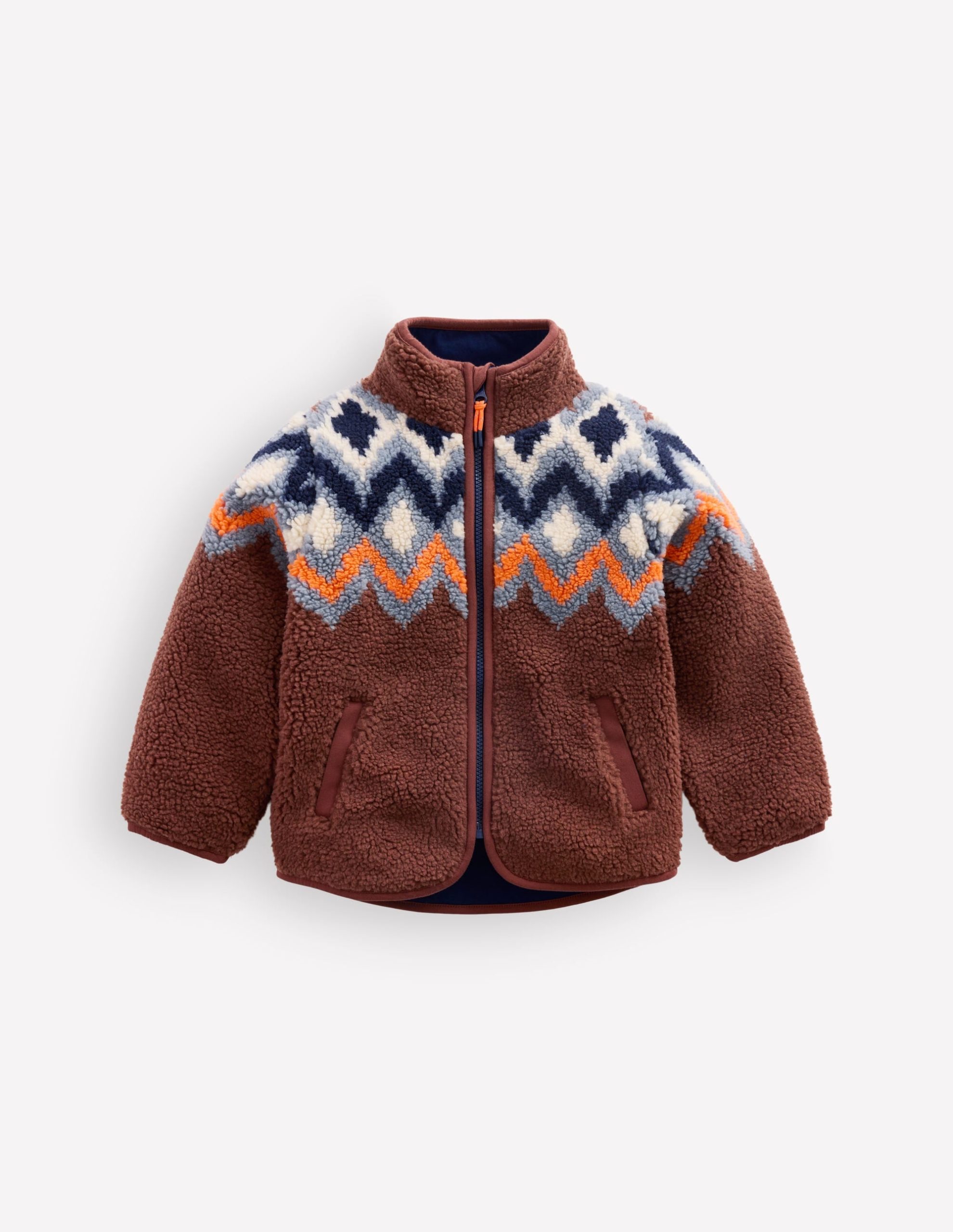 Cosy Borg Jacket-Fair Isle - Image 3