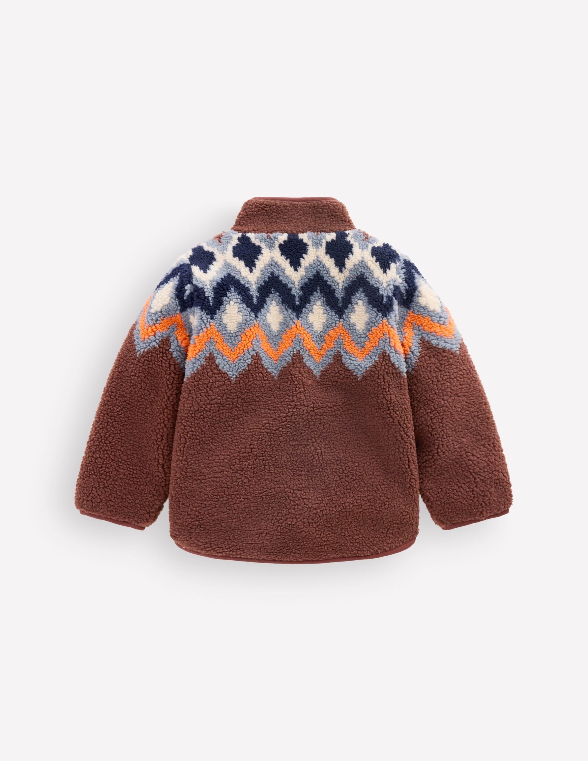 Cosy Borg Jacket-Fair Isle - Image 4
