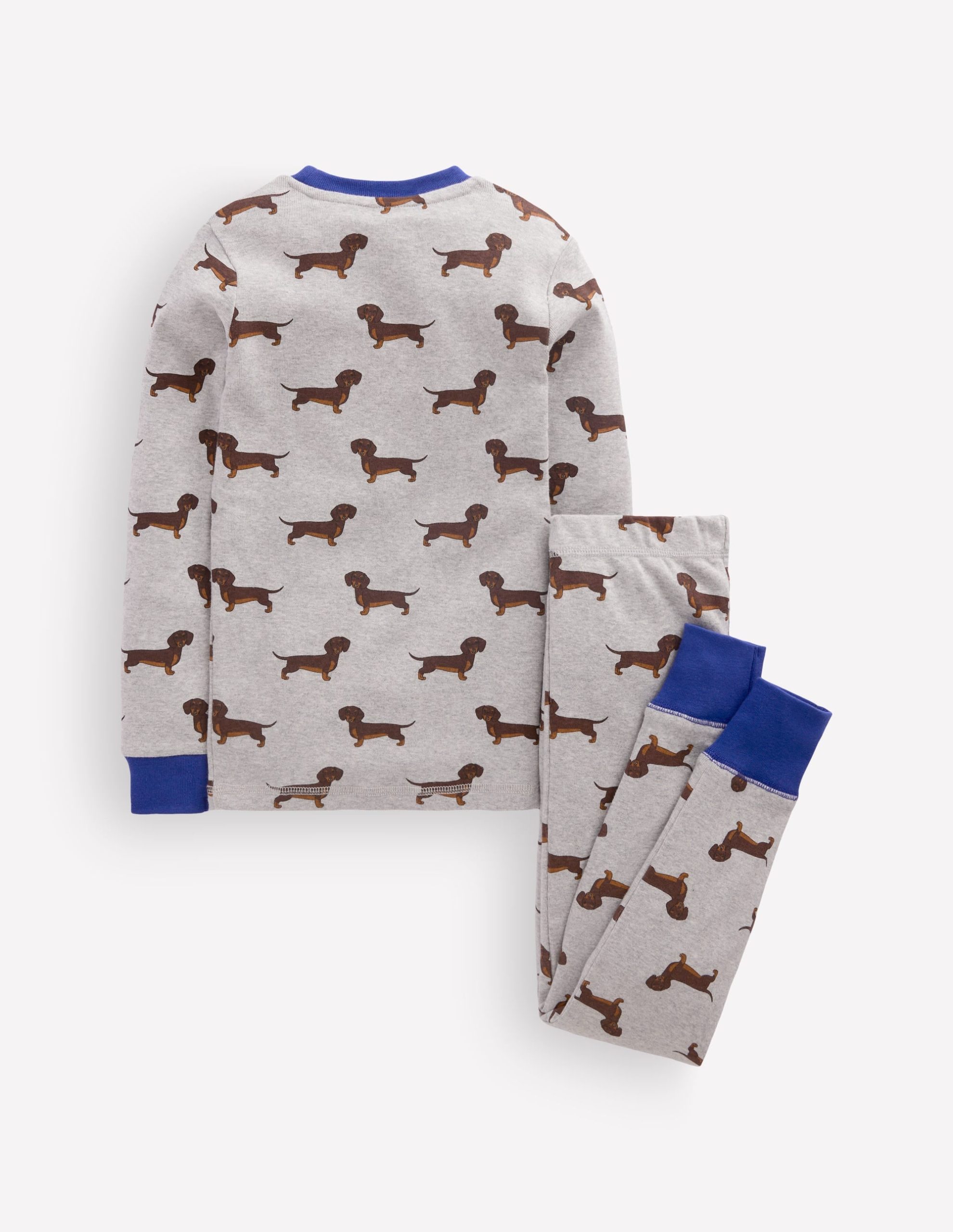 Snug Long John Pajamas-Sausage Dogs - Image 2