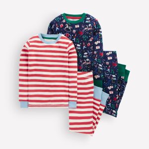 Snug Twin Pack Pajamas-Polar Post